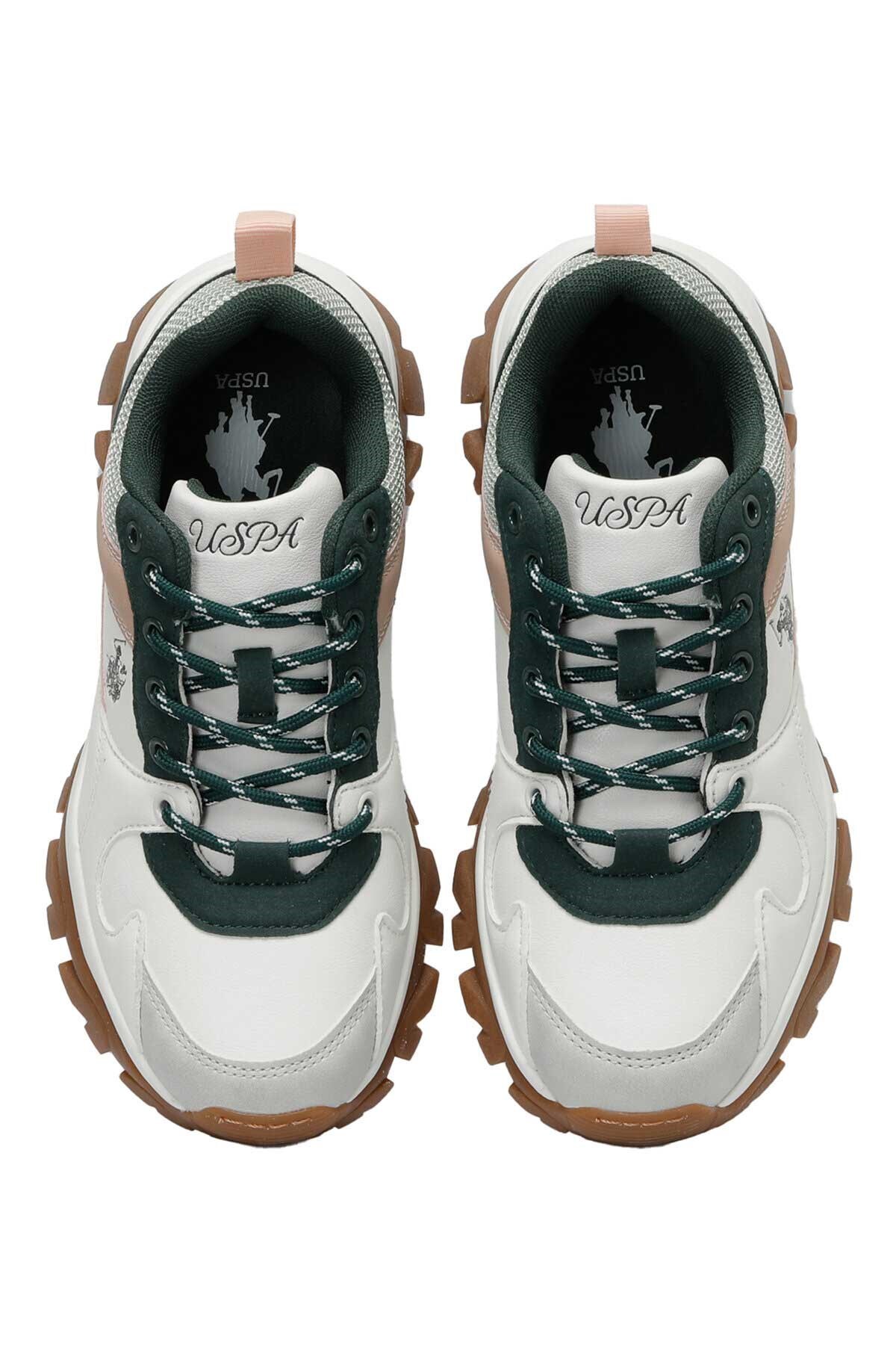 U.S. Polo Assn. Tracky 3PR 101416511 Beyaz Kadın Günlük Spor Ayakkabı / Beden : 36 / Cinsiyet : Unisex