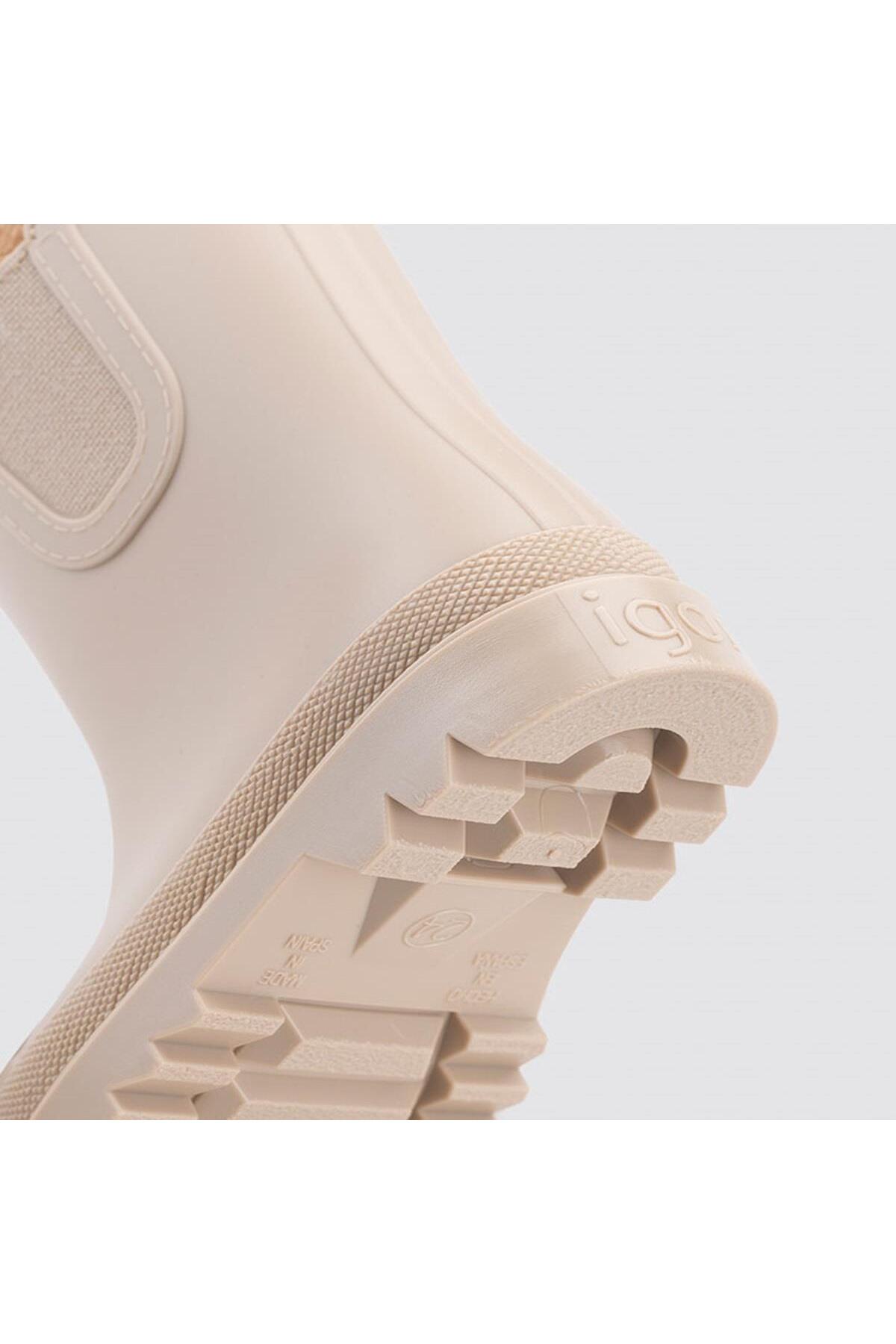 W10290-004 TOKIO BORREGUITO Beige Çocuk Bot Bej / Beden : 33 / Cinsiyet : Unisex