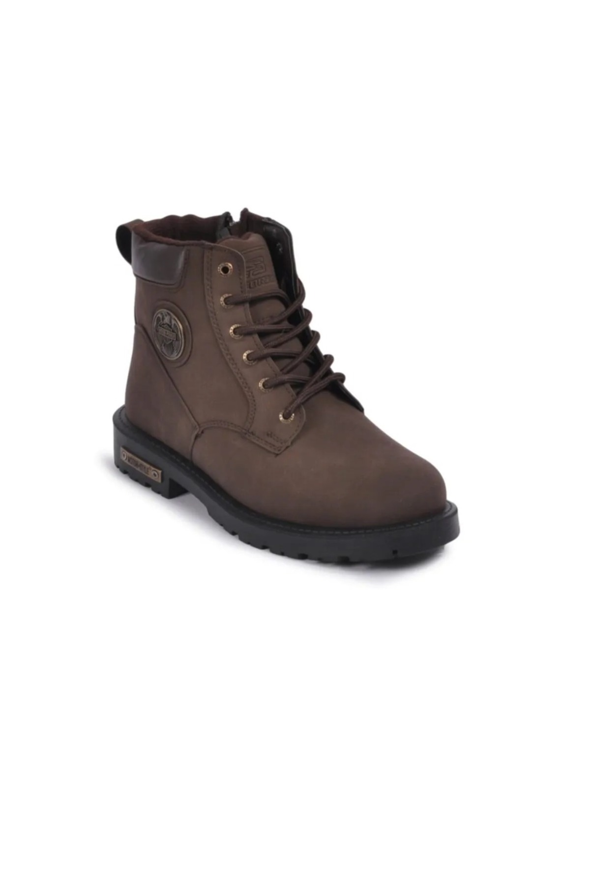 SHOES FORZA KAHVE ÜNİSEX FERMUARLI BOT / Beden : 37 / Cinsiyet : Unisex