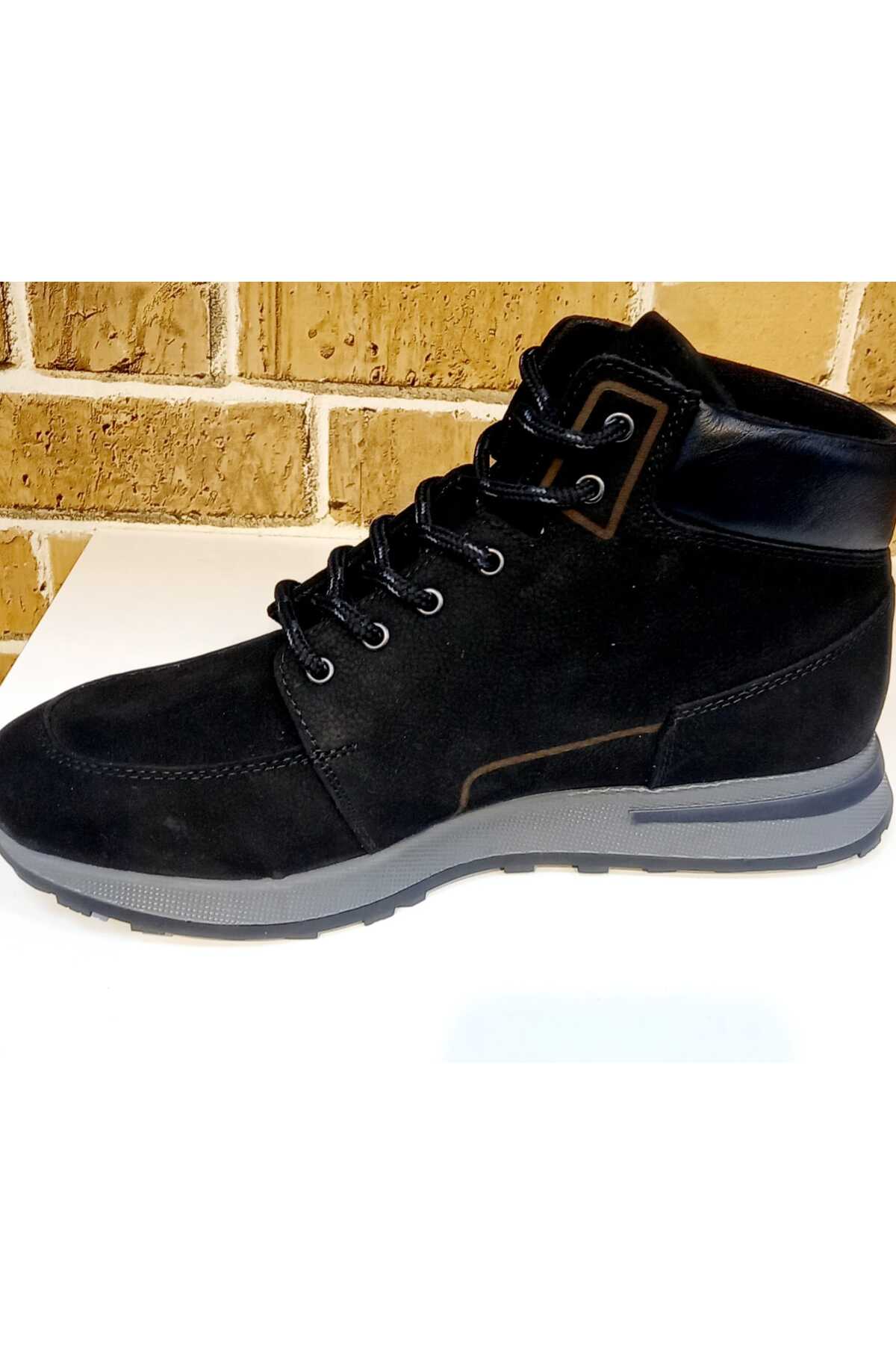 SHOES BİRİNCİ SINIF HAKİKİ DERİ BAĞCIKLI ORTOPEDİK TABAN SPOR TARZ BOTLAR / Beden : 40 / Cinsiyet : Erkek