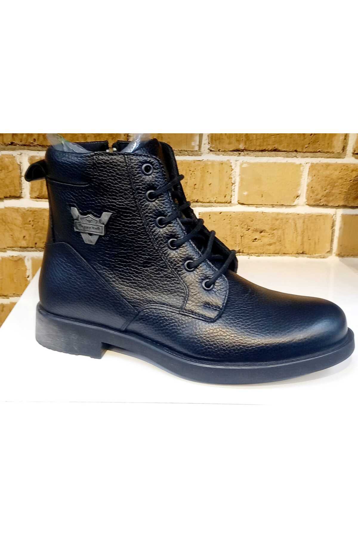 SHOES BİRİNCİ SINIF FERMUARLI ORTOPEDİK TABAN TARZ BOTLAR / Beden : 44 / Cinsiyet : Erkek