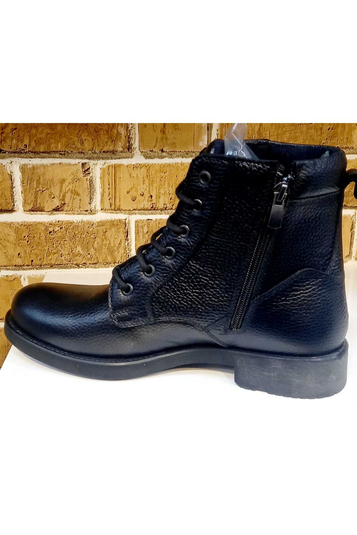 SHOES BİRİNCİ SINIF FERMUARLI ORTOPEDİK TABAN TARZ BOTLAR / Beden : 40 / Cinsiyet : Erkek