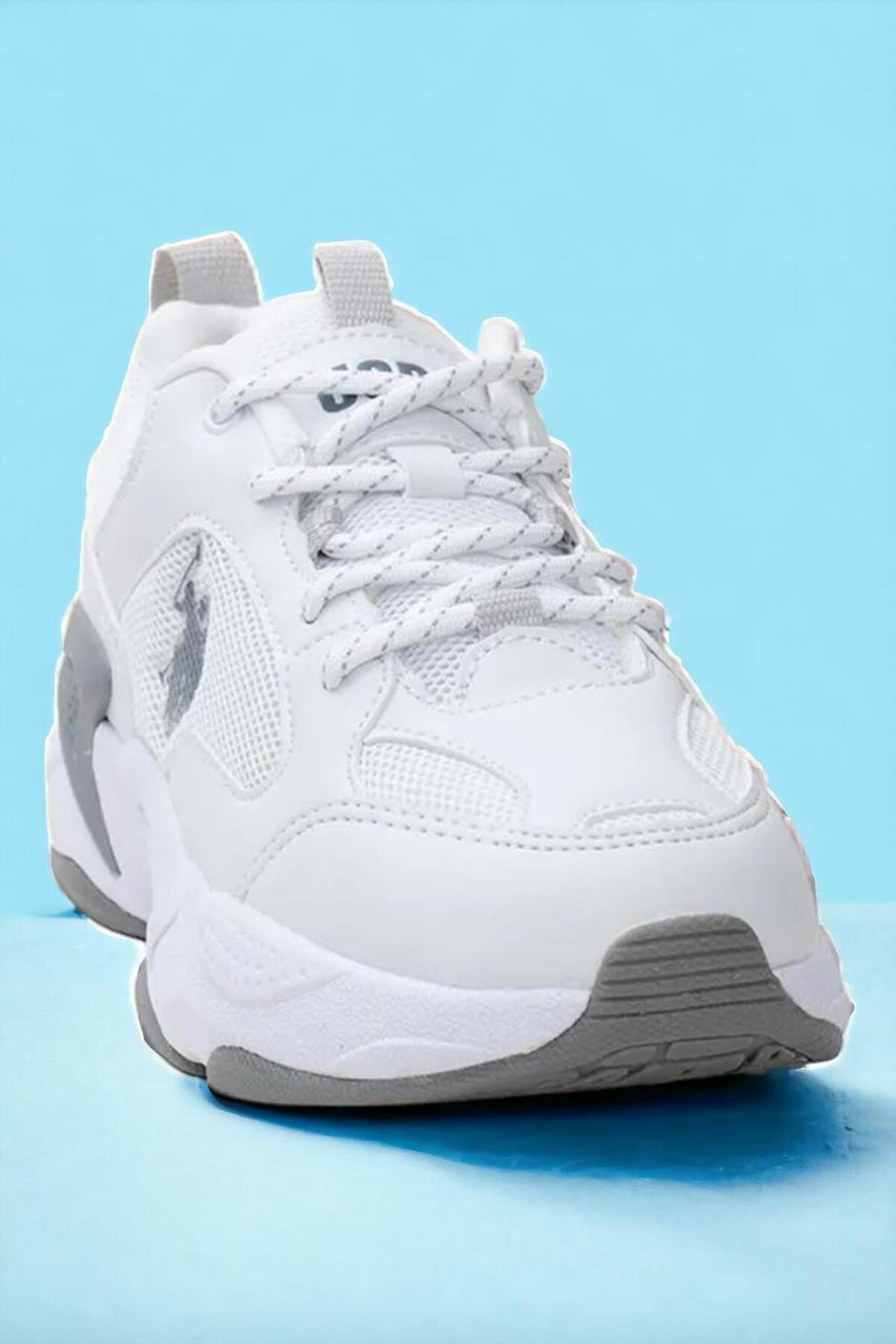 Us Polo ASSN Maybe Wmn Beyaz Kadın Spor Ayakkabı / Beden : 36 / Cinsiyet : Kadın / Kız