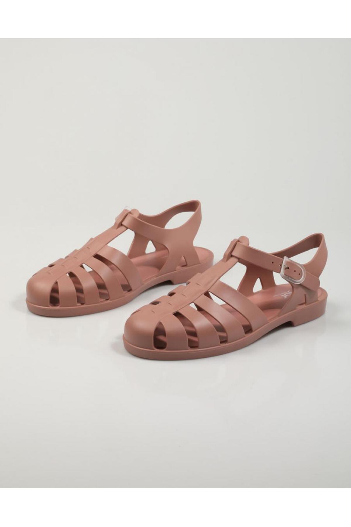 Kadın Kir Tutmaz, Suya Dayanıklı Gül Kurusu Sandalet S10259-010 / Beden : 37 / Cinsiyet : Unisex