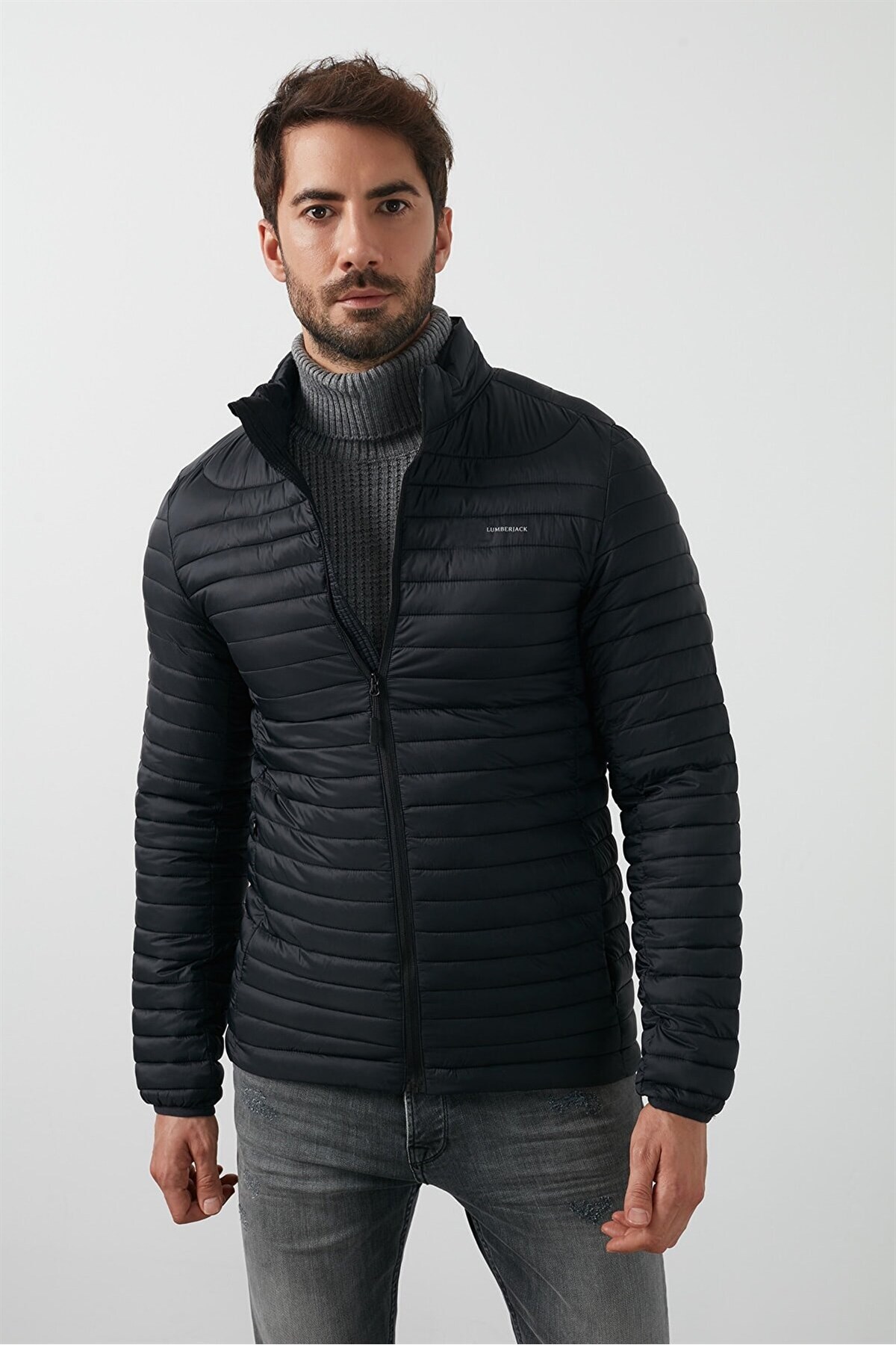 Perry Coat B4 Erkek Mont Rs100438123sıyah / Beden : M / Cinsiyet : Erkek