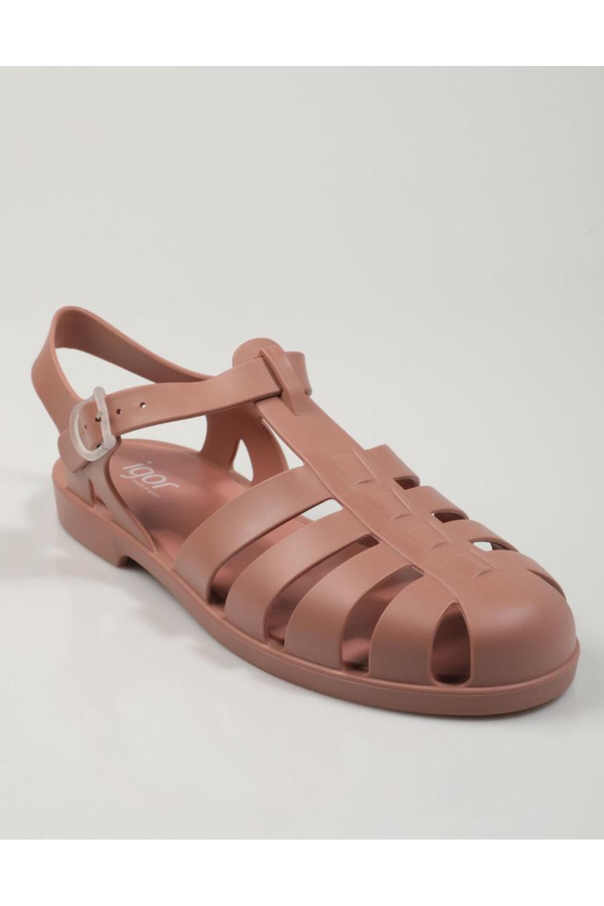 Kadın Kir Tutmaz, Suya Dayanıklı Gül Kurusu Sandalet S10259-010 / Beden : 37 / Cinsiyet : Unisex