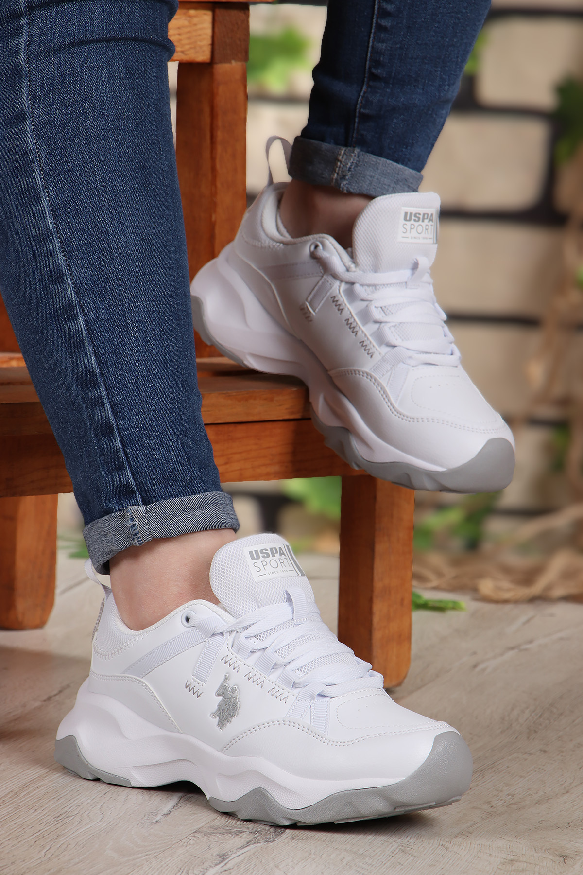 U.S. Polo Assn. Misty 4Fx Comfort Taban Cilt Kadın Sneaker / Beden : 36 / Cinsiyet : Kadın / Kız