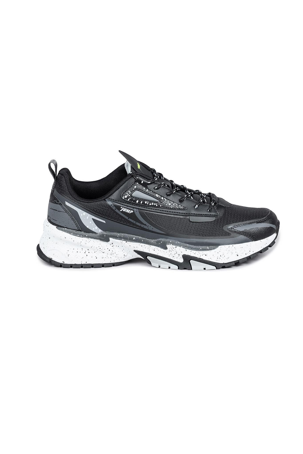 Erkek Spor Ayakkabı 29726M BLACK/DK GREY/NEON GREEN / Beden : 44 / Cinsiyet : Erkek