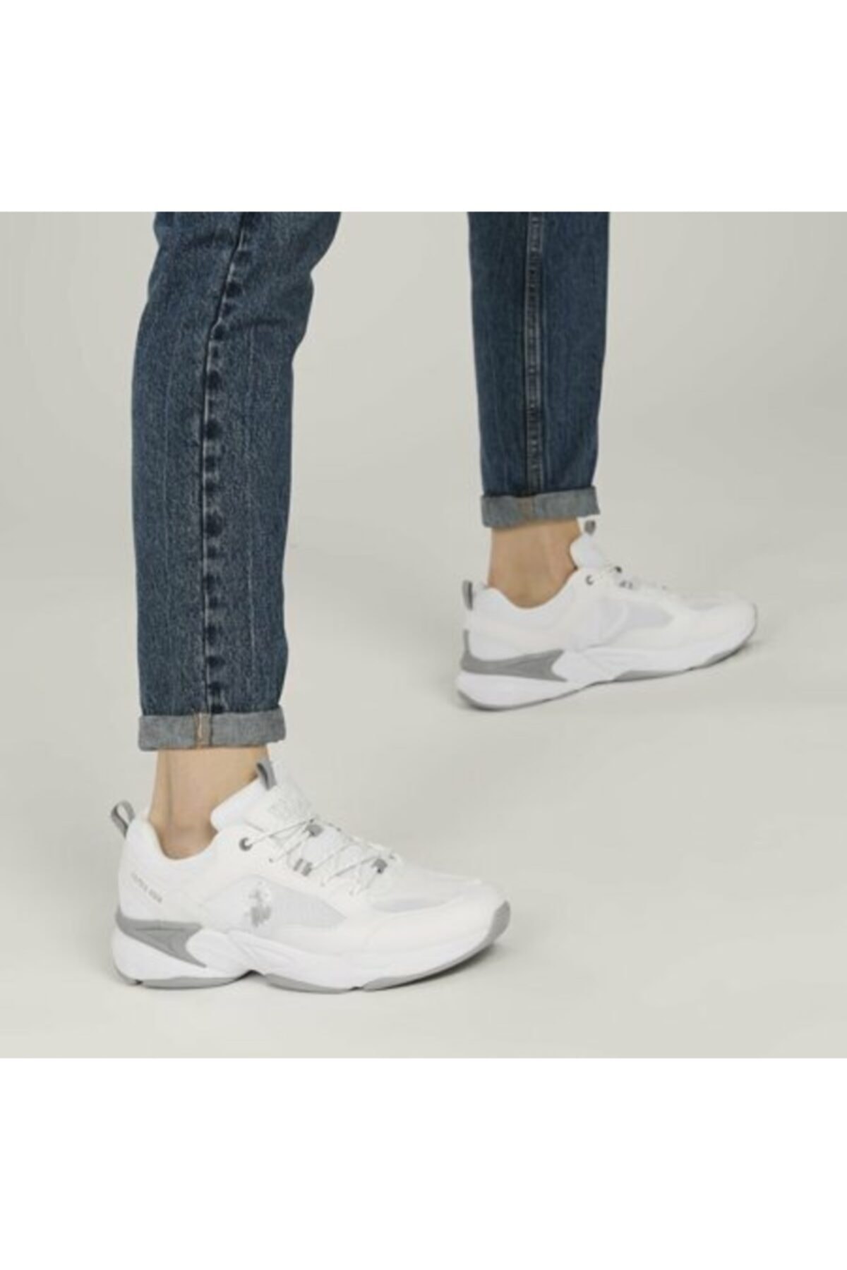 Maybe Beyaz Erkek Sneaker Ayakkabı / Beden : 39 / Cinsiyet : Erkek