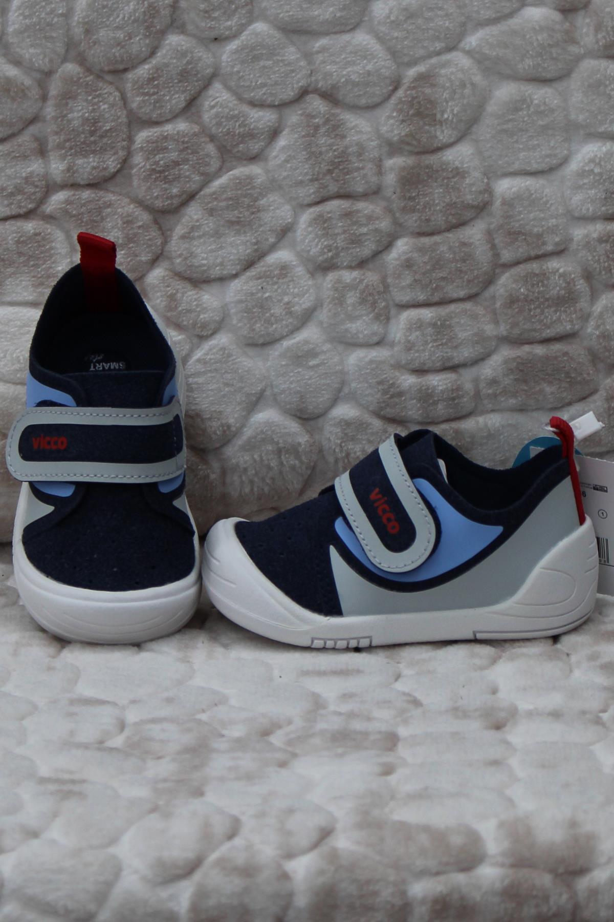 950.E24Y.166 Uki Lacivert Anatomik İlk Adım Erkek Çocuk Ayakkabı / Beden : 23 / Cinsiyet : Erkek