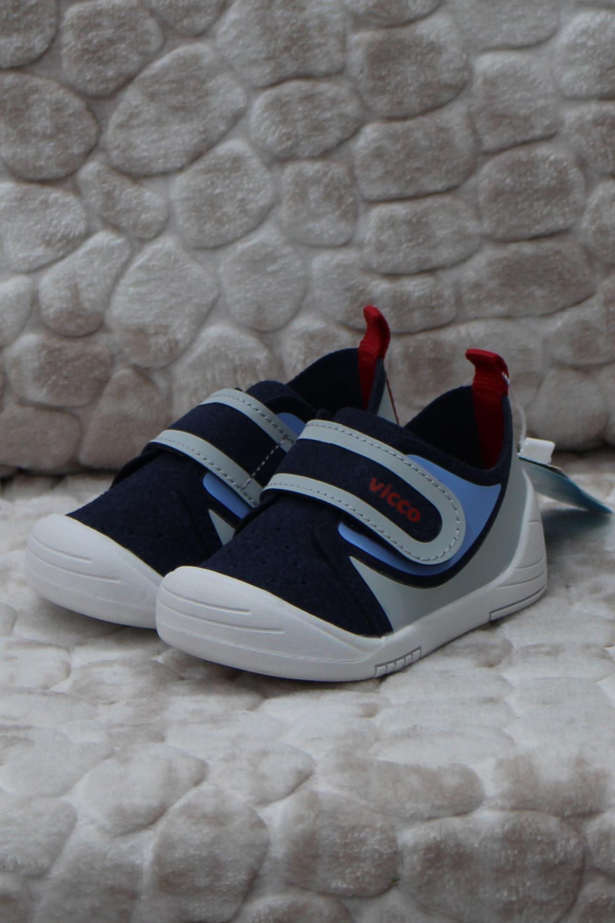 950.E24Y.166 Uki Lacivert Anatomik İlk Adım Erkek Çocuk Ayakkabı / Beden : 23 / Cinsiyet : Erkek