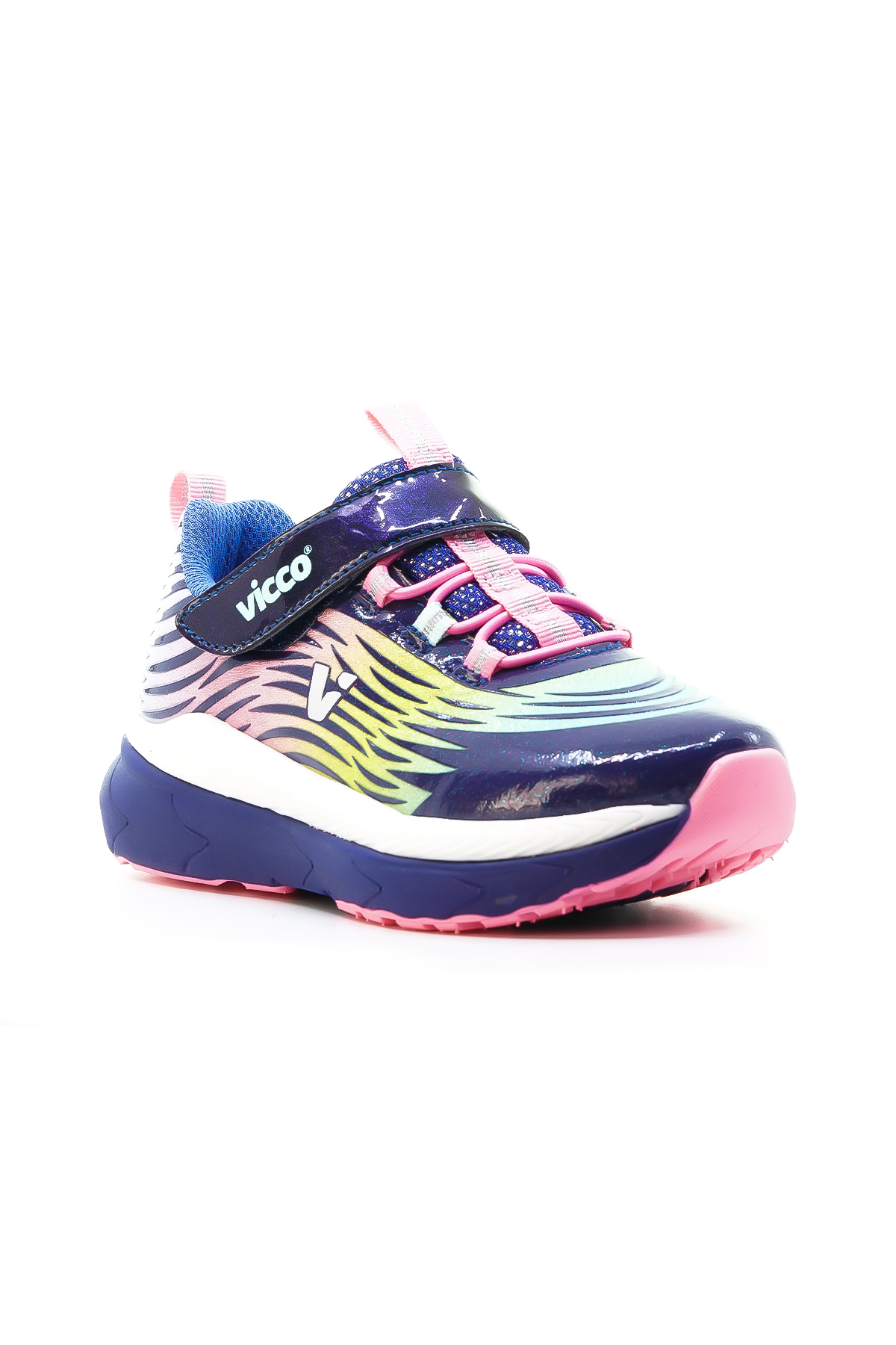 VİCCO MAGGİE KIZ ÇOCUK ANATOMİK TABAN SNEAKER GÜNLÜK SPOR AYAKKABI (32-38)  24Y 346.111 PK LACİVERT / Beden : 26 / Cinsiyet : Kadın / Kız