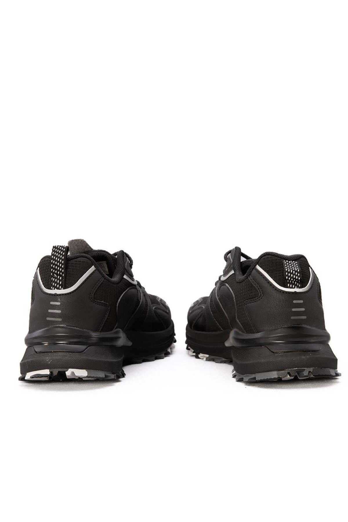 29725 Siyah Düz Anatomik İç Taban Nefes Alan Sneaker Memory Foam Hafızalı Ortopedik Spor Ayakkabı / Beden : 40 / Cinsiyet : Unisex