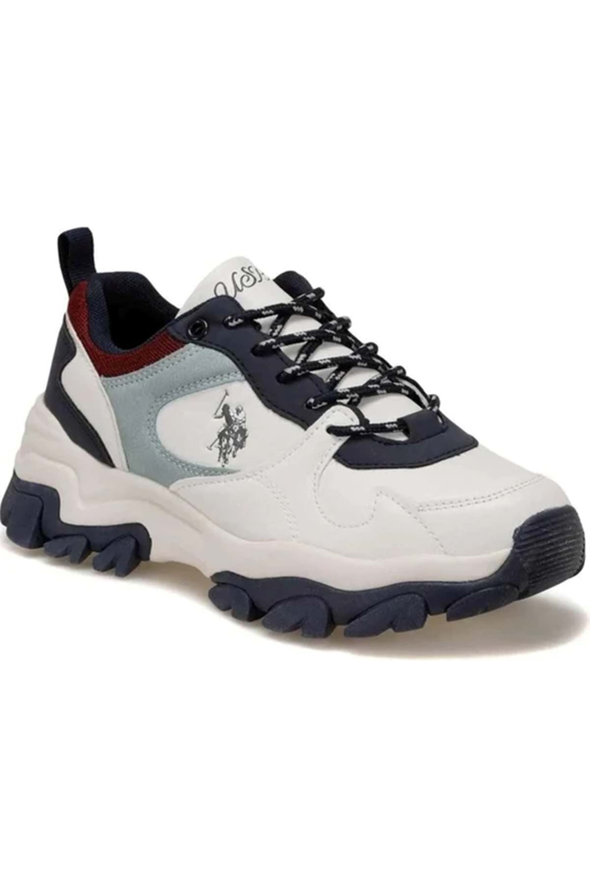 U.S.POLO TRACKY 2PR GÜNLÜK SPOR AYAK.BYN - BEYAZ MAVİ - 37 - ST05536-BEYAZ MAVİ-37 / Beden : 39 / Cinsiyet : Kadın / Kız
