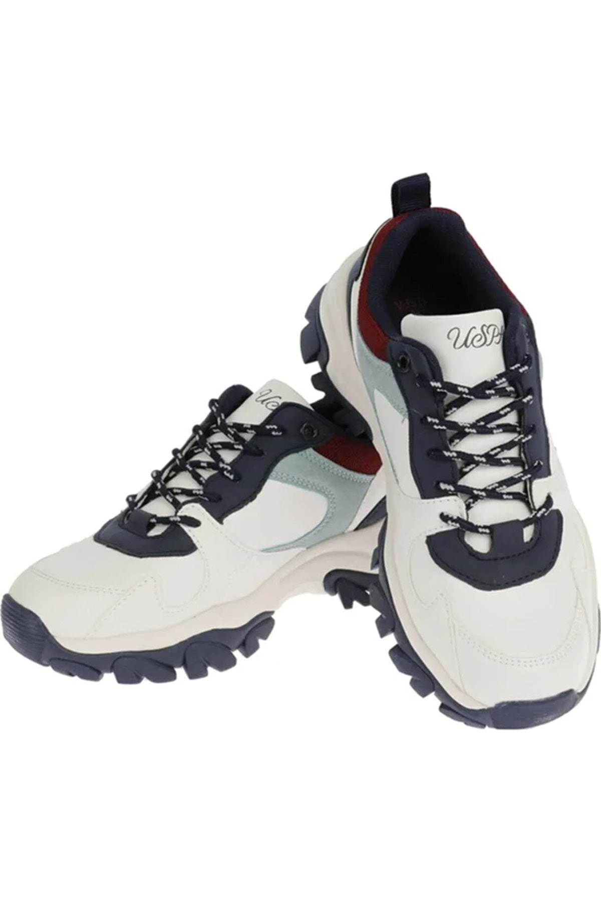 U.S.POLO TRACKY 2PR GÜNLÜK SPOR AYAK.BYN - BEYAZ MAVİ - 37 - ST05536-BEYAZ MAVİ-37 / Beden : 36 / Cinsiyet : Kadın / Kız