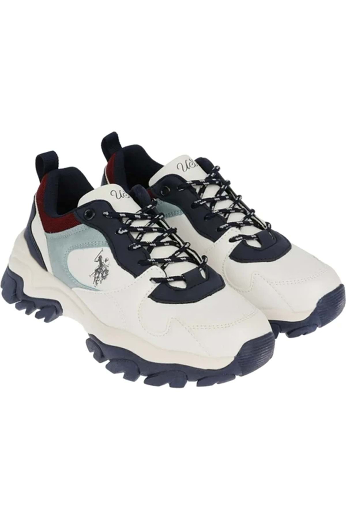 U.S.POLO TRACKY 2PR GÜNLÜK SPOR AYAK.BYN - BEYAZ MAVİ - 37 - ST05536-BEYAZ MAVİ-37 / Beden : 37 / Cinsiyet : Kadın / Kız