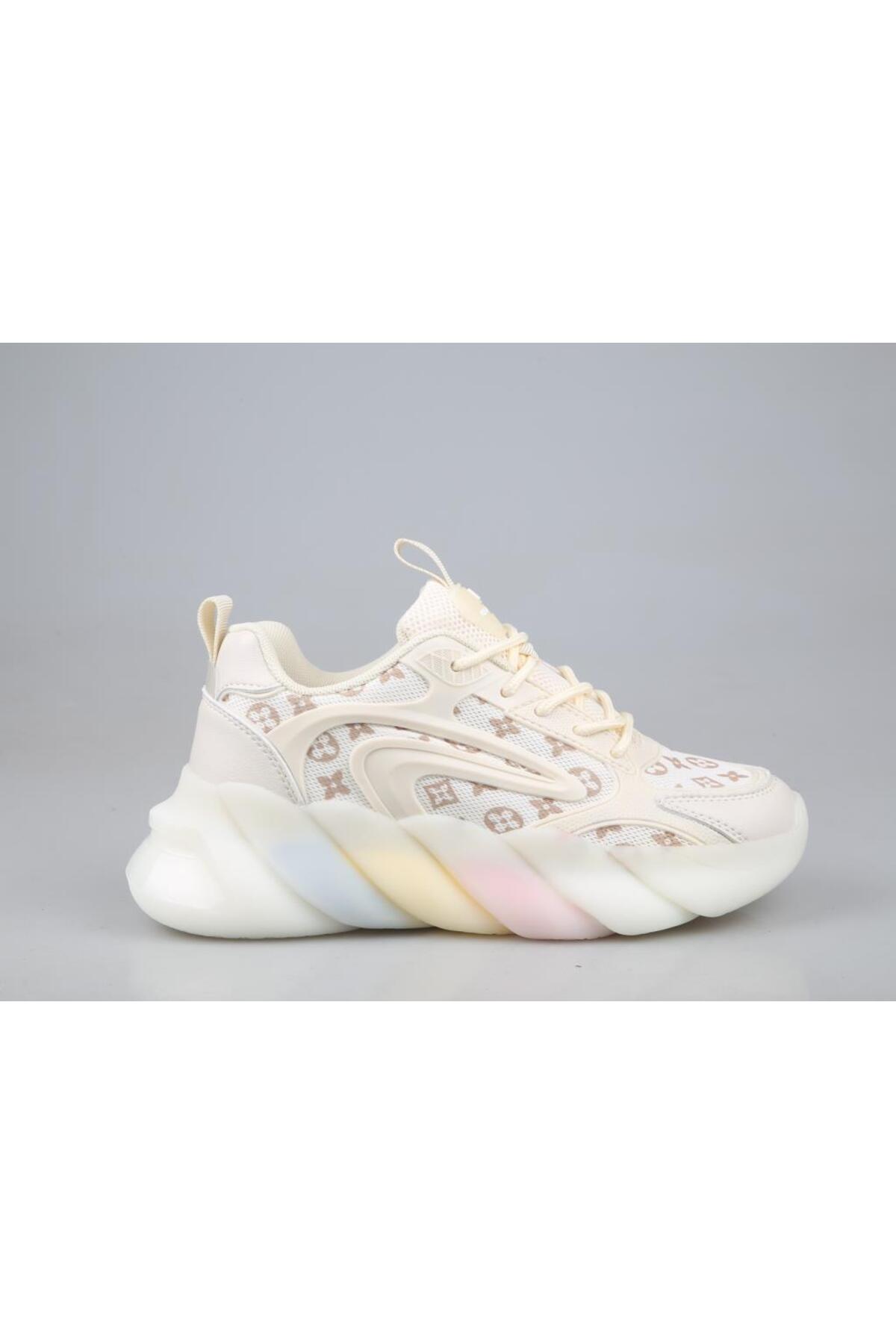 241-1031 Bej Kadın Sneakers / Beden : 36 / Cinsiyet : Kadın / Kız