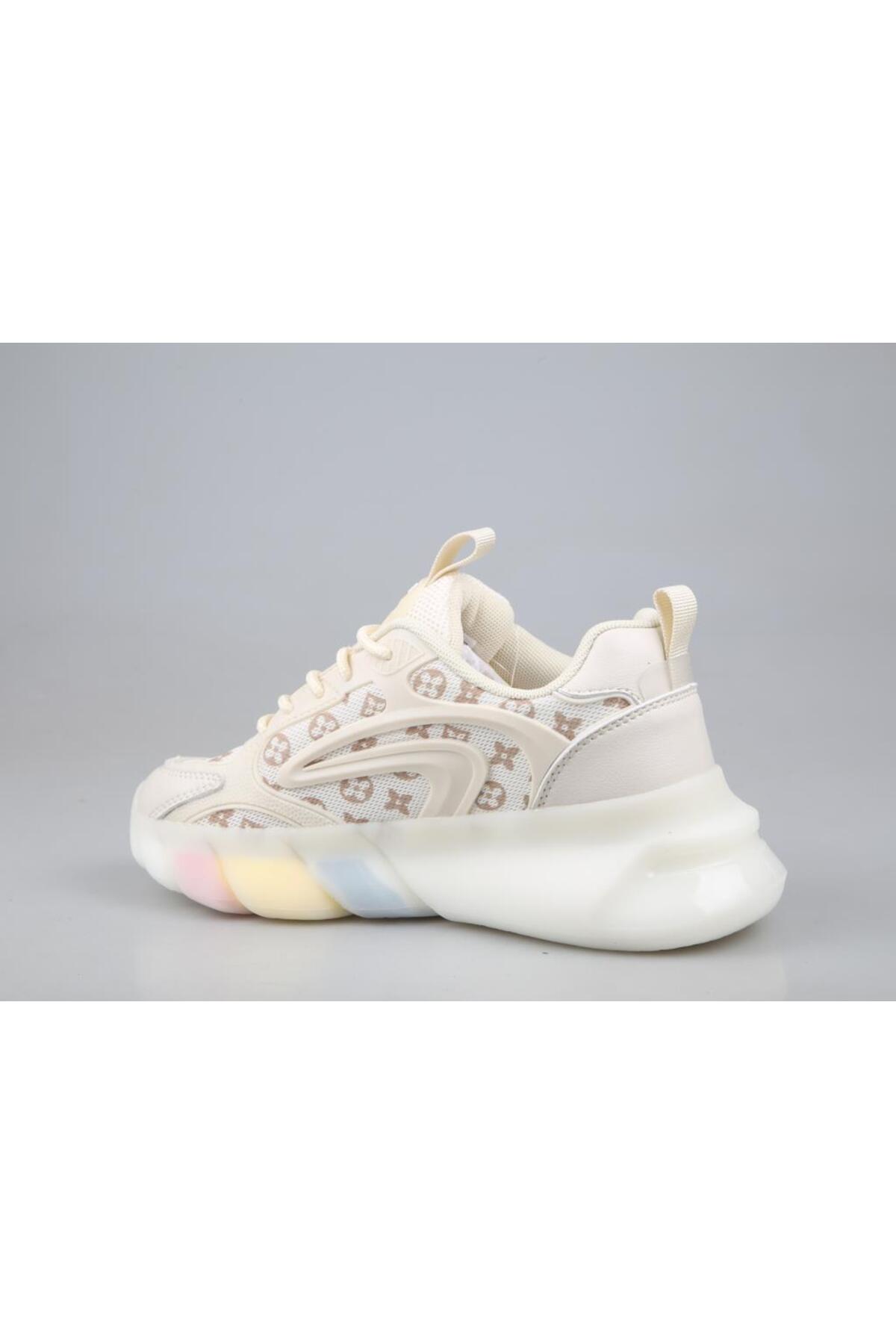 241-1031 Bej Kadın Sneakers / Beden : 40 / Cinsiyet : Kadın / Kız