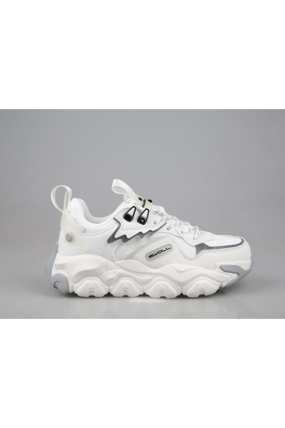 241-1029 Beyaz Kadın Sneakers / Beden : 40 / Cinsiyet : Kadın / Kız