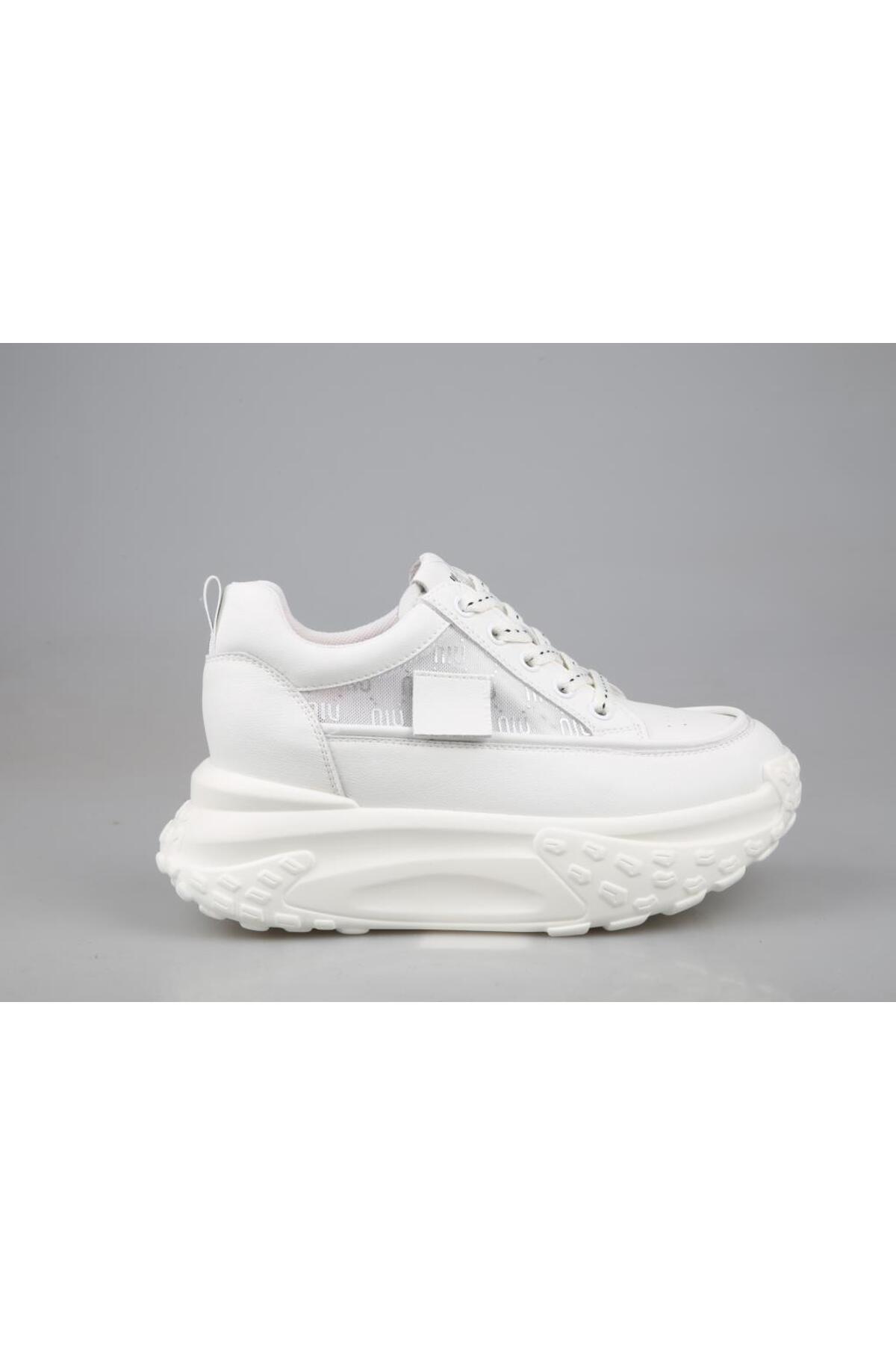 241-1016 Beyaz Kadın Sneakers / Beden : 38 / Cinsiyet : Kadın / Kız