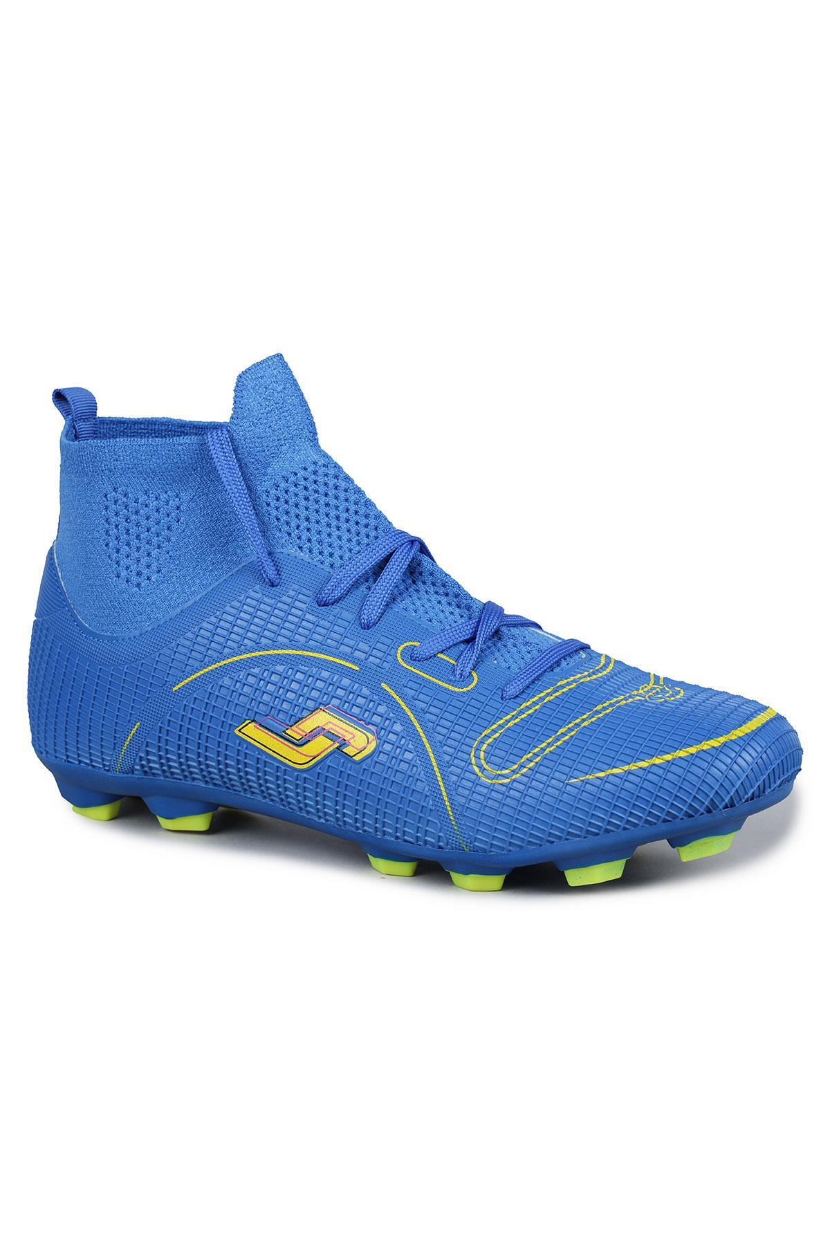 30201 Lacivert Çoraplı Çim - Halı Saha Krampon Futbol Ayakkabısı / Beden : 36 / Cinsiyet : Erkek