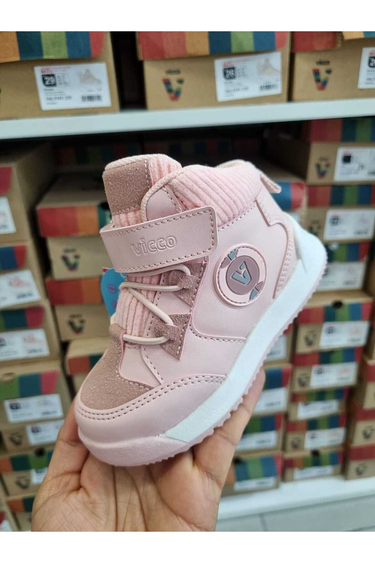 VİCCO HİPPİ PUDRA KIZ ÇOCUK BOT / Beden : 30 / Cinsiyet : Unisex