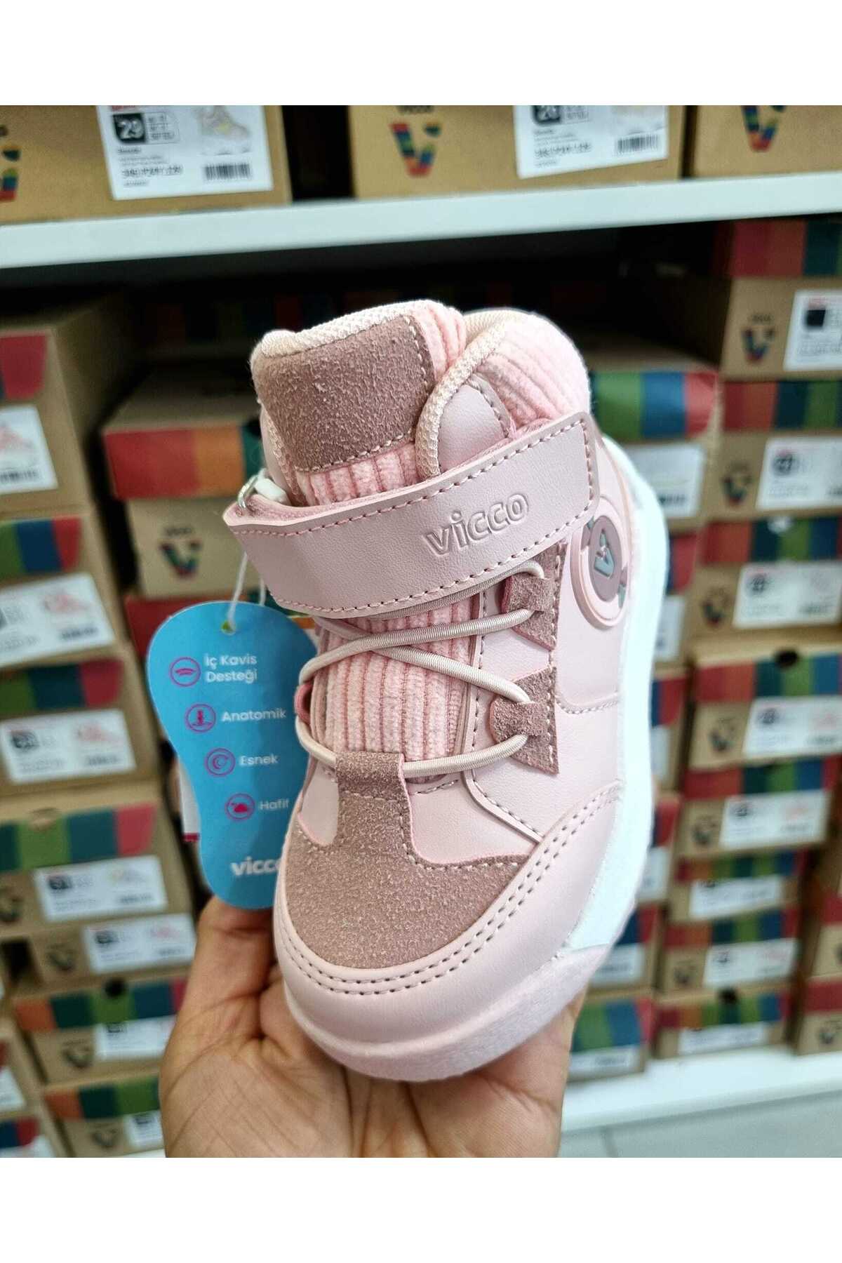 VİCCO HİPPİ PUDRA KIZ ÇOCUK BOT / Beden : 29 / Cinsiyet : Unisex