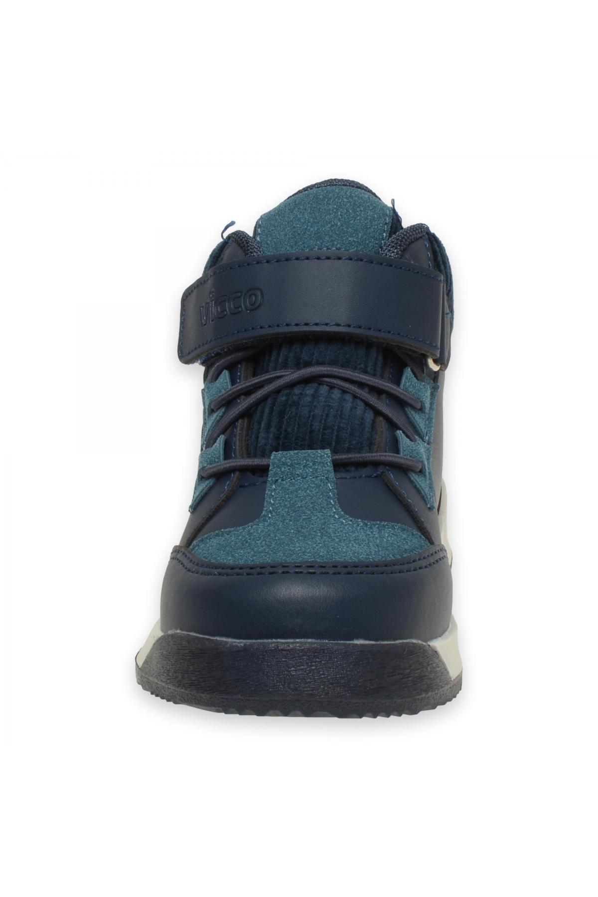 946.P24K413 Hippi Patik Lacivert Erkek Çocuk Bot / Beden : 26 / Cinsiyet : Erkek