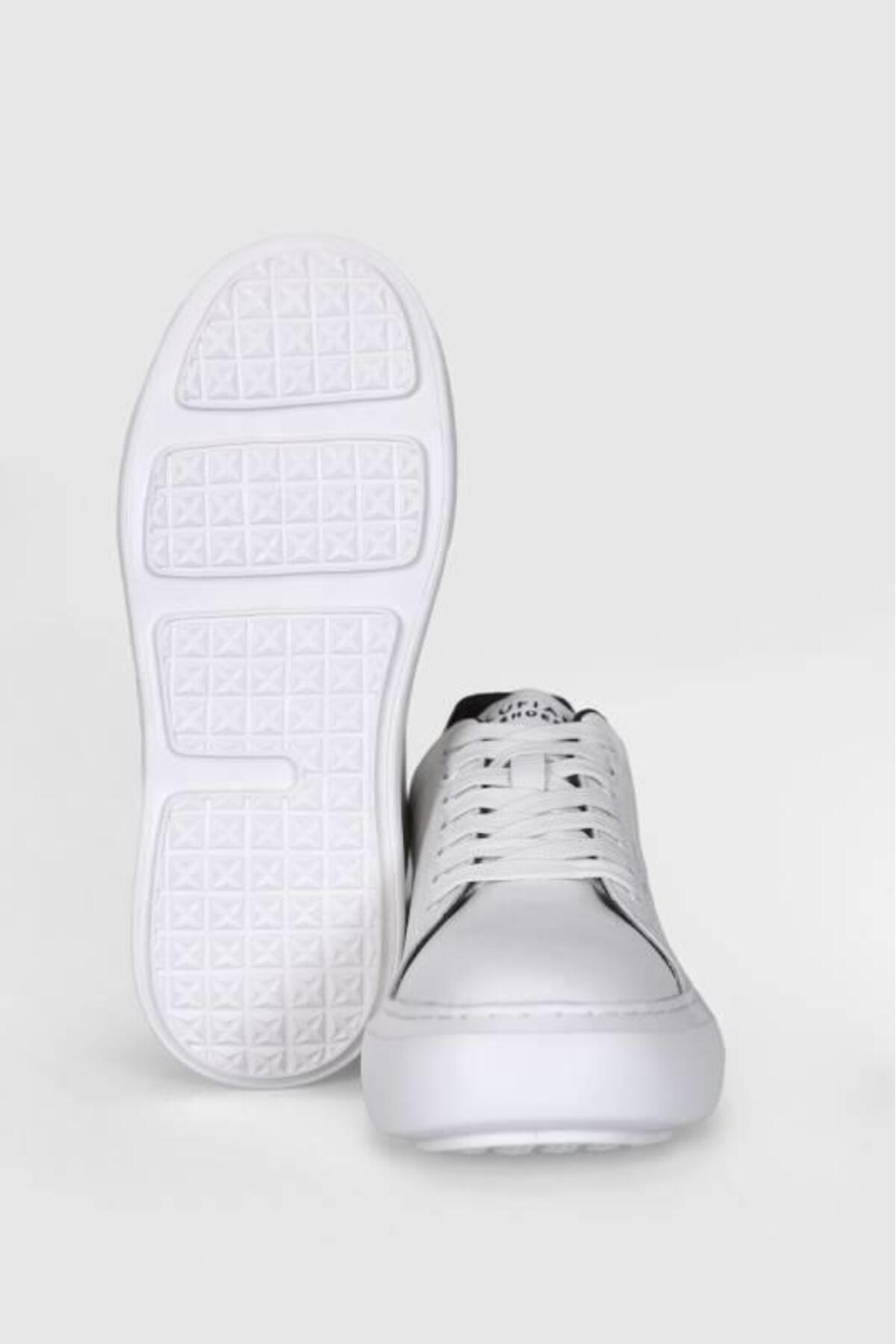 AMY HAKİKİ DERİ 5CM KALIN TABAN SNEAKER SPOR AYAKKABI / Beden : 39 / Cinsiyet : Unisex