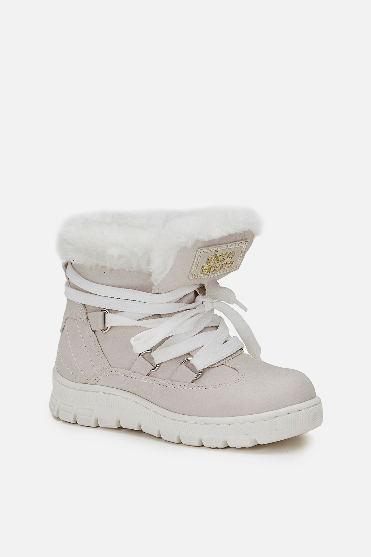 Kappa Bej Kız Çocuk Fermuarlı Bot / Beden : 28 / Cinsiyet : Kadın / Kız