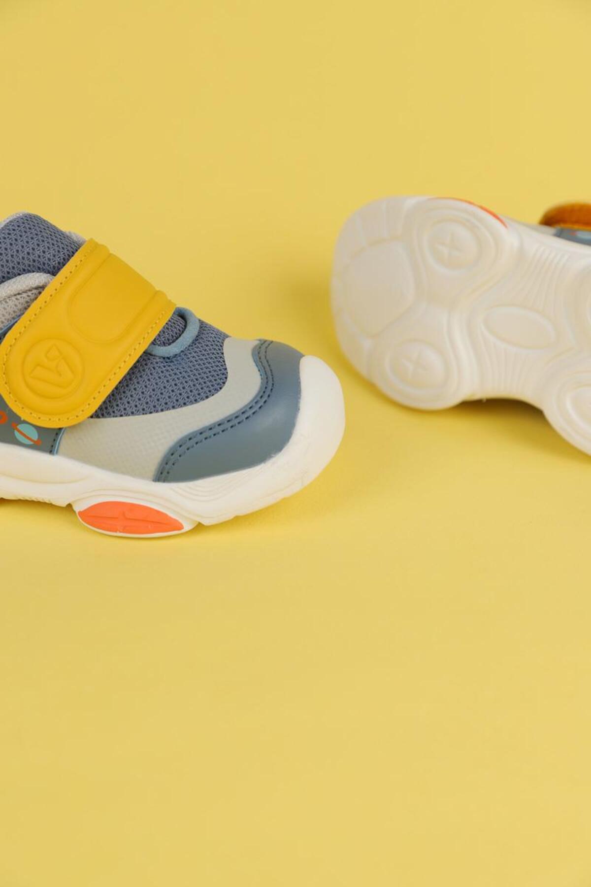 19-25 Numara Erkek Çocuk Kot Mavisi Renk Onex Spor Ayakkabı / Beden : 22 / Cinsiyet : Erkek