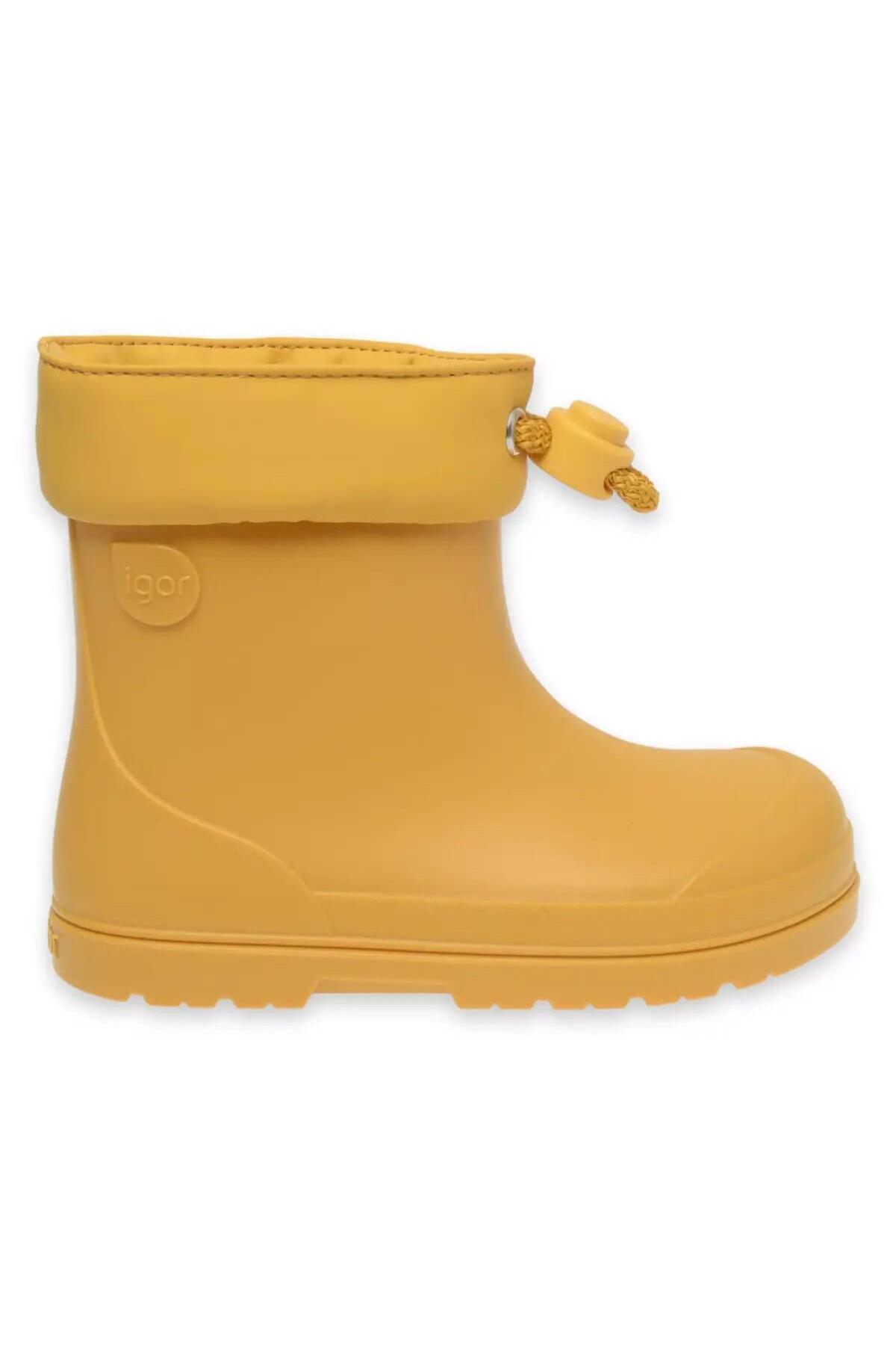 Mendı Çocuk Sarı Bot W10305-008 / Beden : 27 / Cinsiyet : Erkek