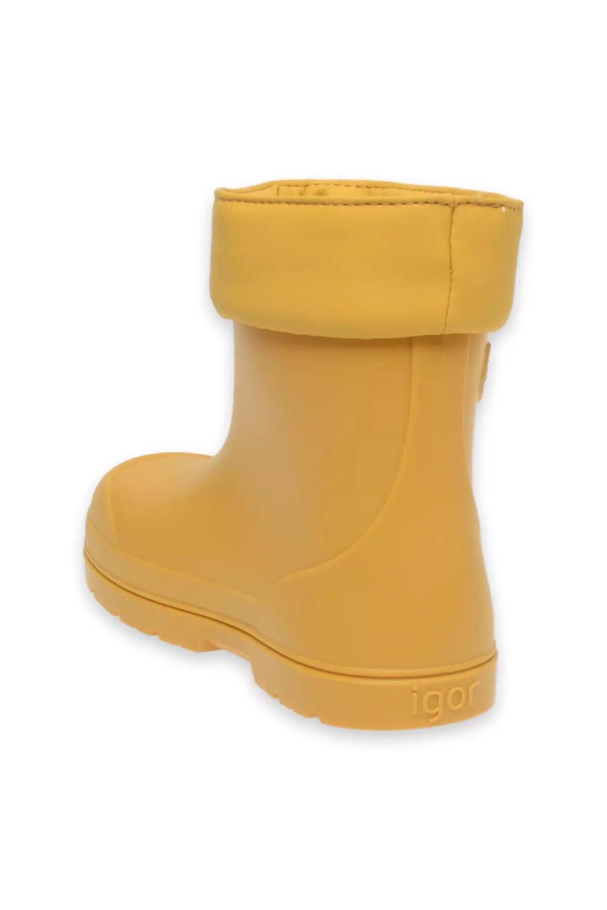 Mendı Çocuk Sarı Bot W10305-008 / Beden : 25 / Cinsiyet : Erkek