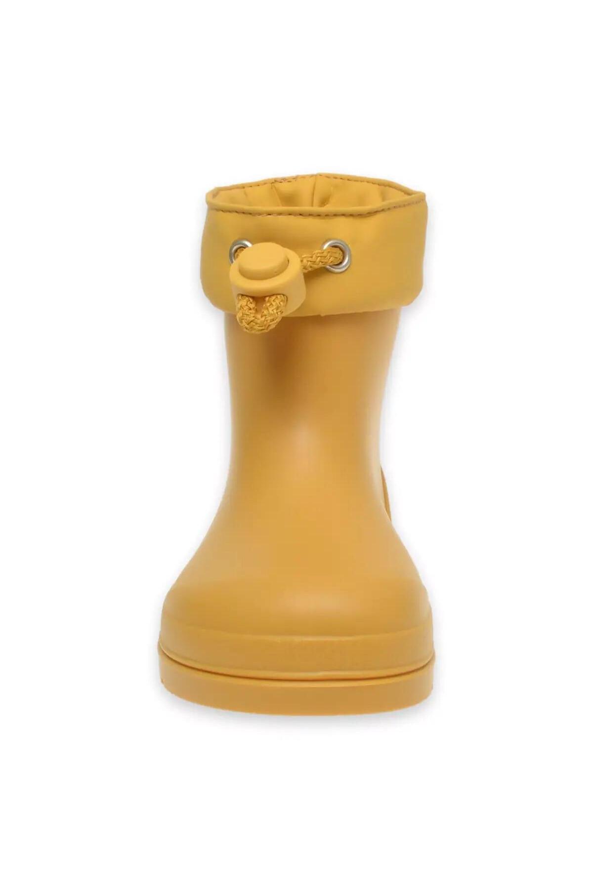 Mendı Çocuk Sarı Bot W10305-008 / Beden : 28 / Cinsiyet : Erkek