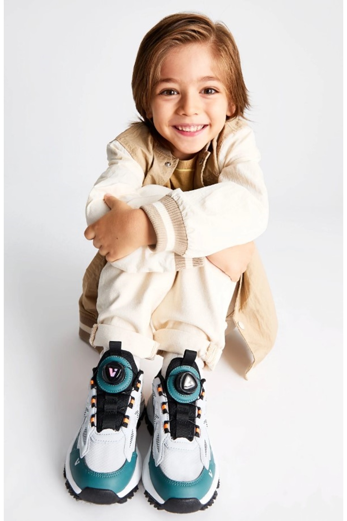 Bard Akıllı Bağcık Mekanizmalı Ortopedik Çocuk Spor Ayakkabı YEŞİL / Beden : 34 / Cinsiyet : Unisex