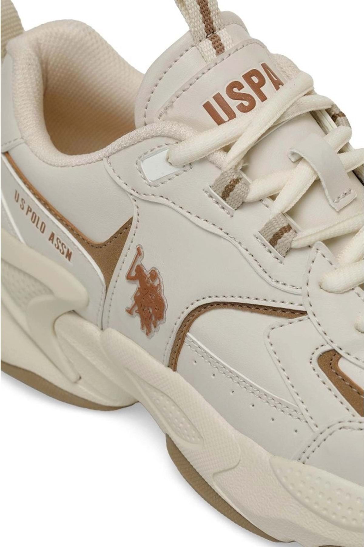 U.S. Polo Assn Isabella Unisex Spor Ayakkabı BEJ / Beden : 39 / Cinsiyet : Unisex