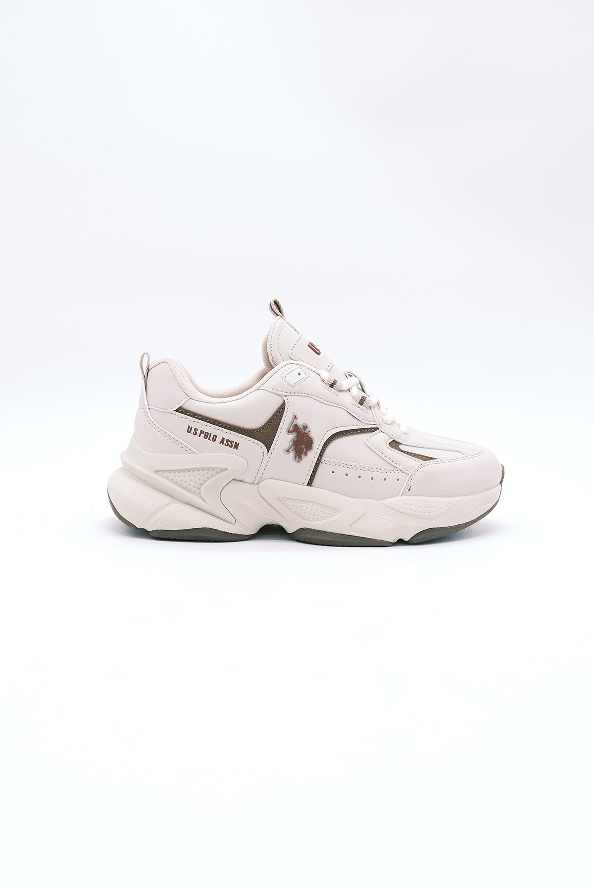 4W Isabella 4Pr U.S. Polo Assn. Kadın Spor Ayakkabı A101880368 BEJ Yürüyüş Ayakkabısı / Beden : 36 / Cinsiyet : Kadın / Kız