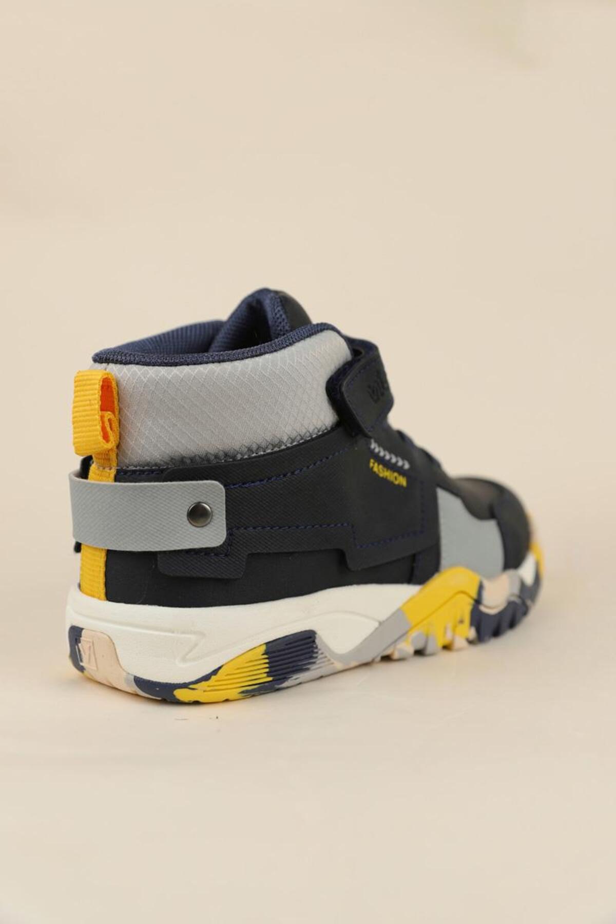 31-35 Numara Erkek Çocuk Lacivert Renk Marven Bot / Beden : 34 / Cinsiyet : Erkek