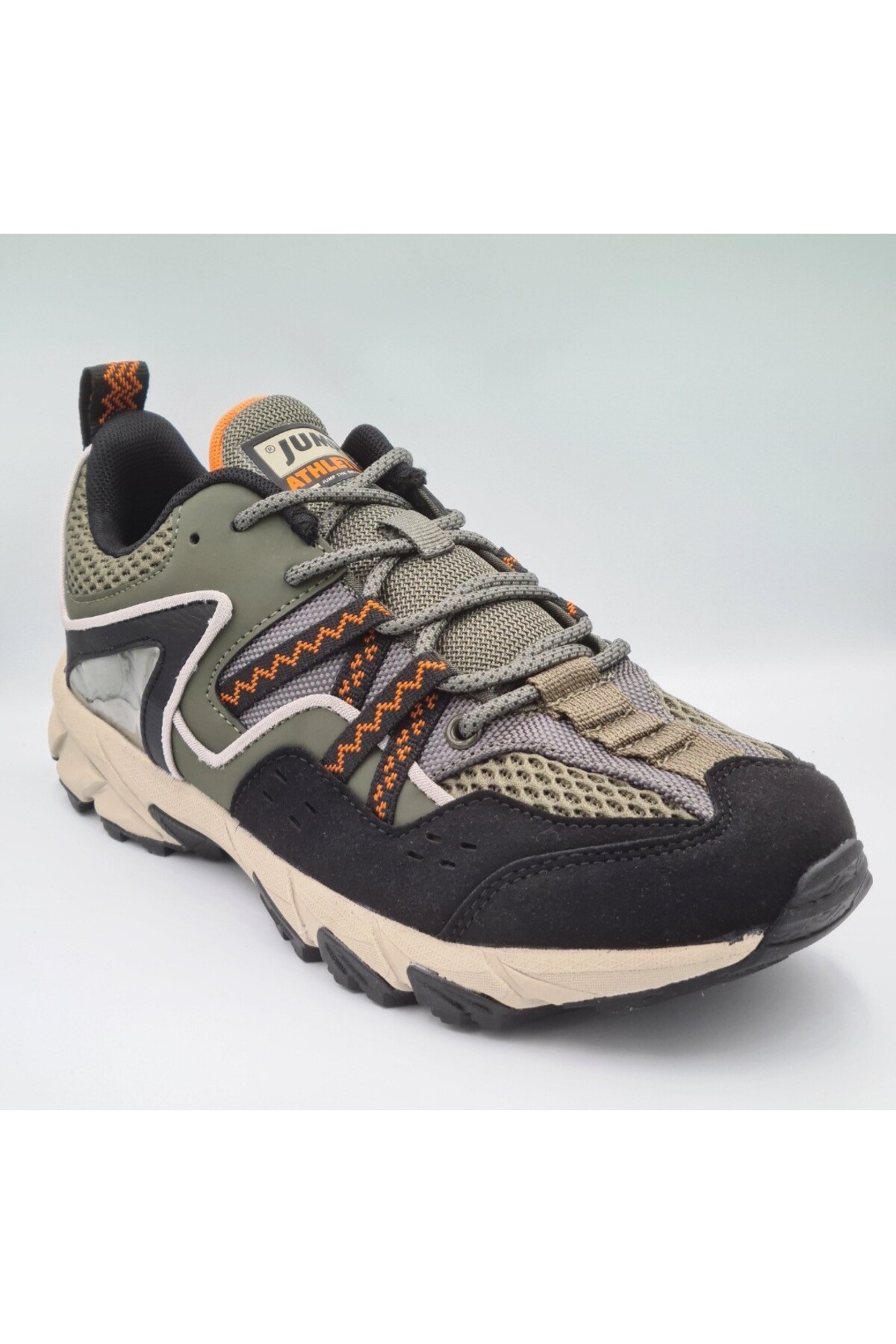 30553 Haki Siyah Erkek Outdoor Spor Ayakkabı / Beden : 45 / Cinsiyet : Erkek