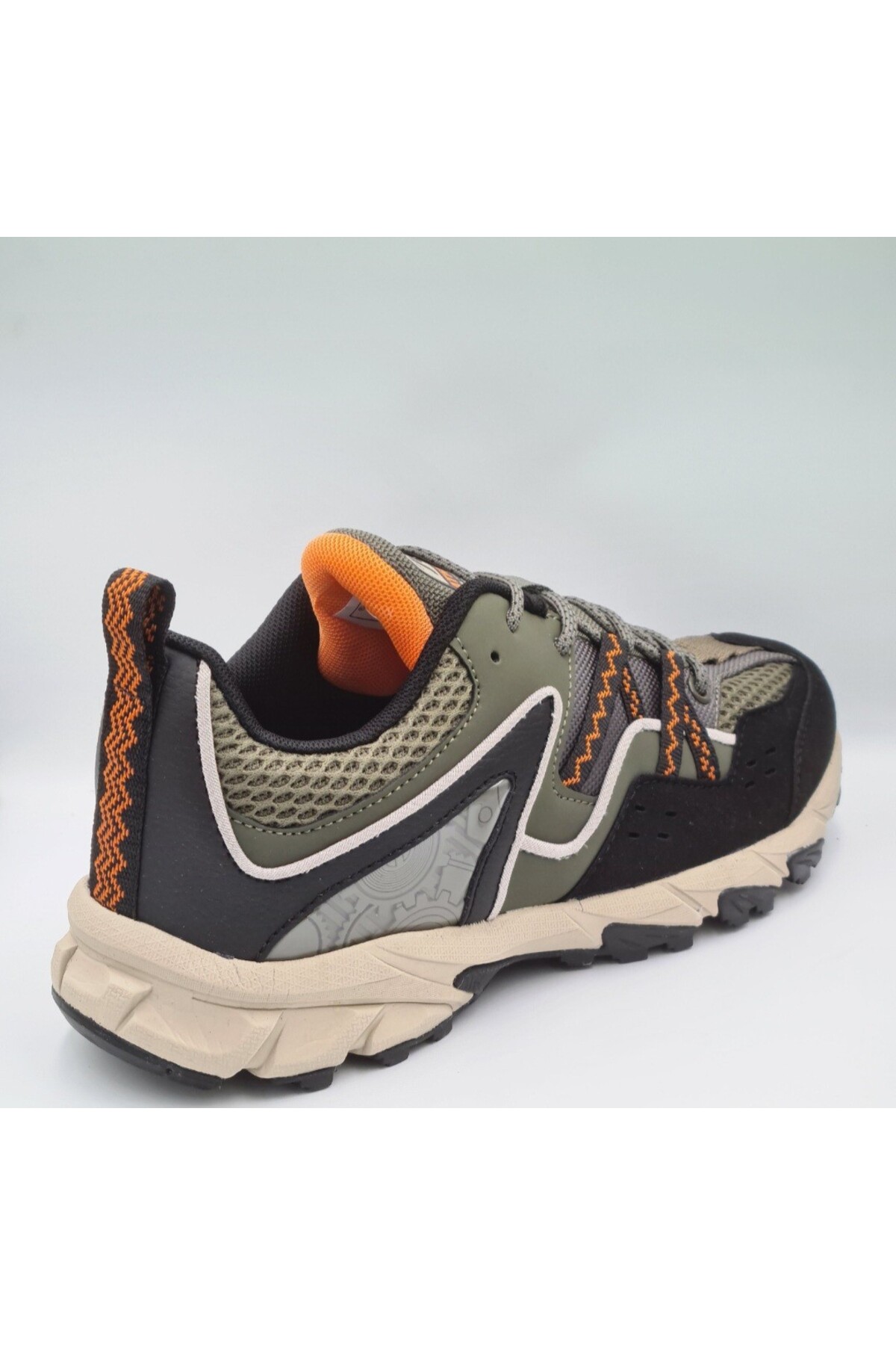 30553 Haki Siyah Erkek Outdoor Spor Ayakkabı / Beden : 44 / Cinsiyet : Erkek