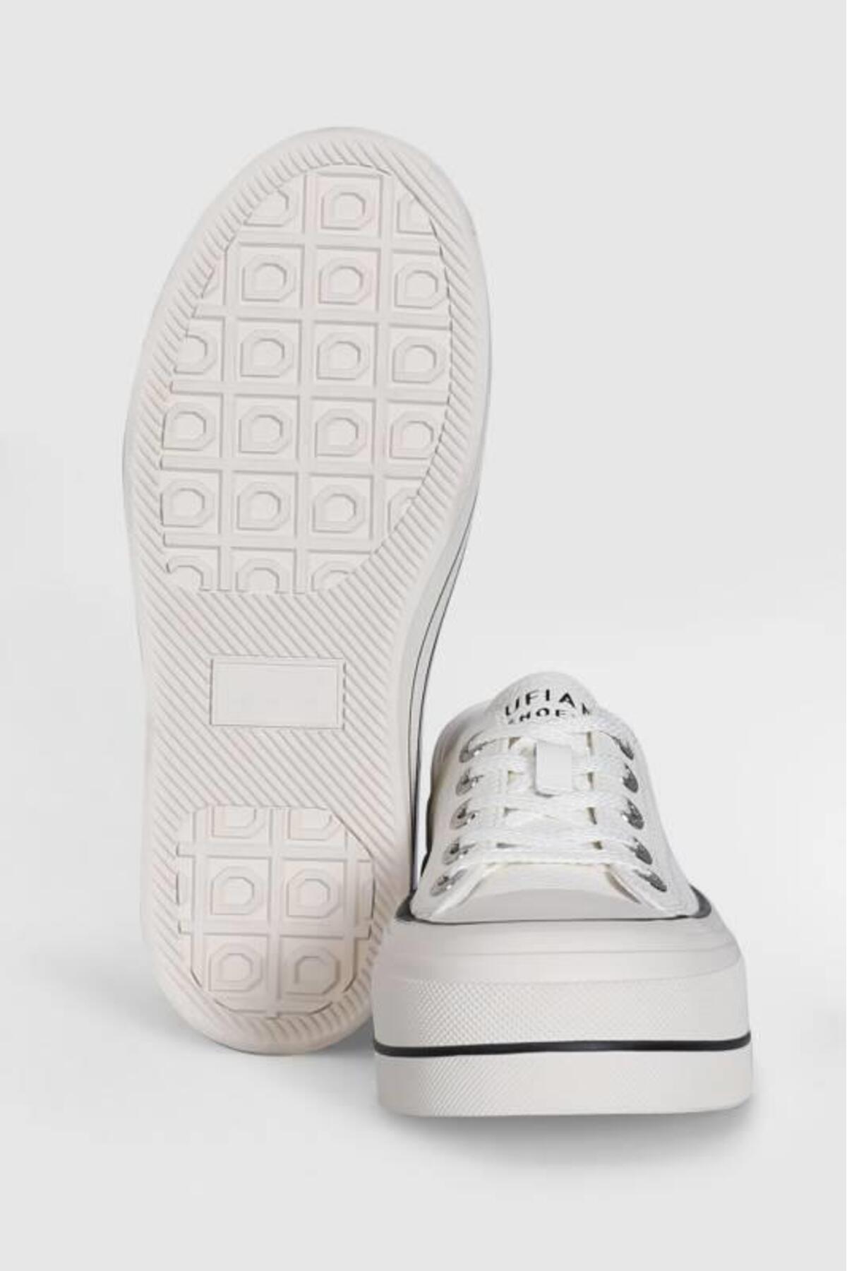 PAMELA HAKİKİ DERİ 5CM KALIN TABAN SNEAKER SPOR AYAKKABI KADIN / Beden : 40 / Cinsiyet : Kadın / Kız