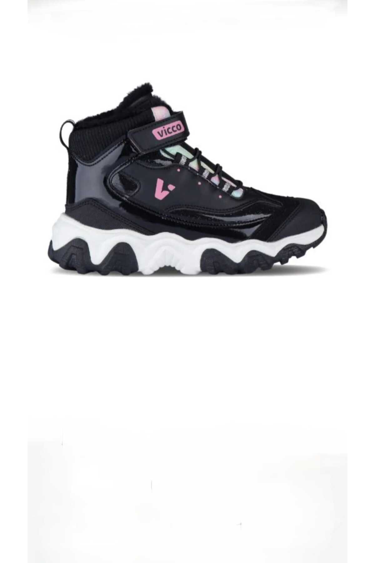 Ortopedik Kız Çocuk İçi Kürklü Siyah Bot Radus / Beden : 34 / Cinsiyet : Kadın / Kız