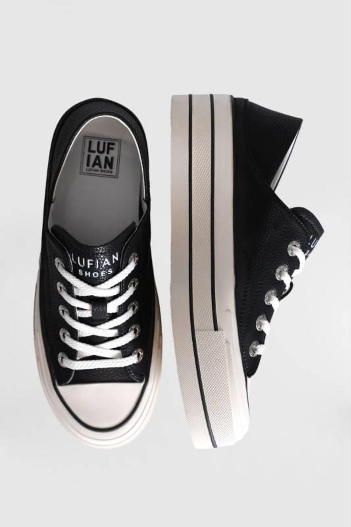 PAMELA HAKİKİ DERİ 5CM KALIN TABAN SNEAKER SPOR AYAKKABI KADIN / Beden : 36 / Cinsiyet : Kadın / Kız