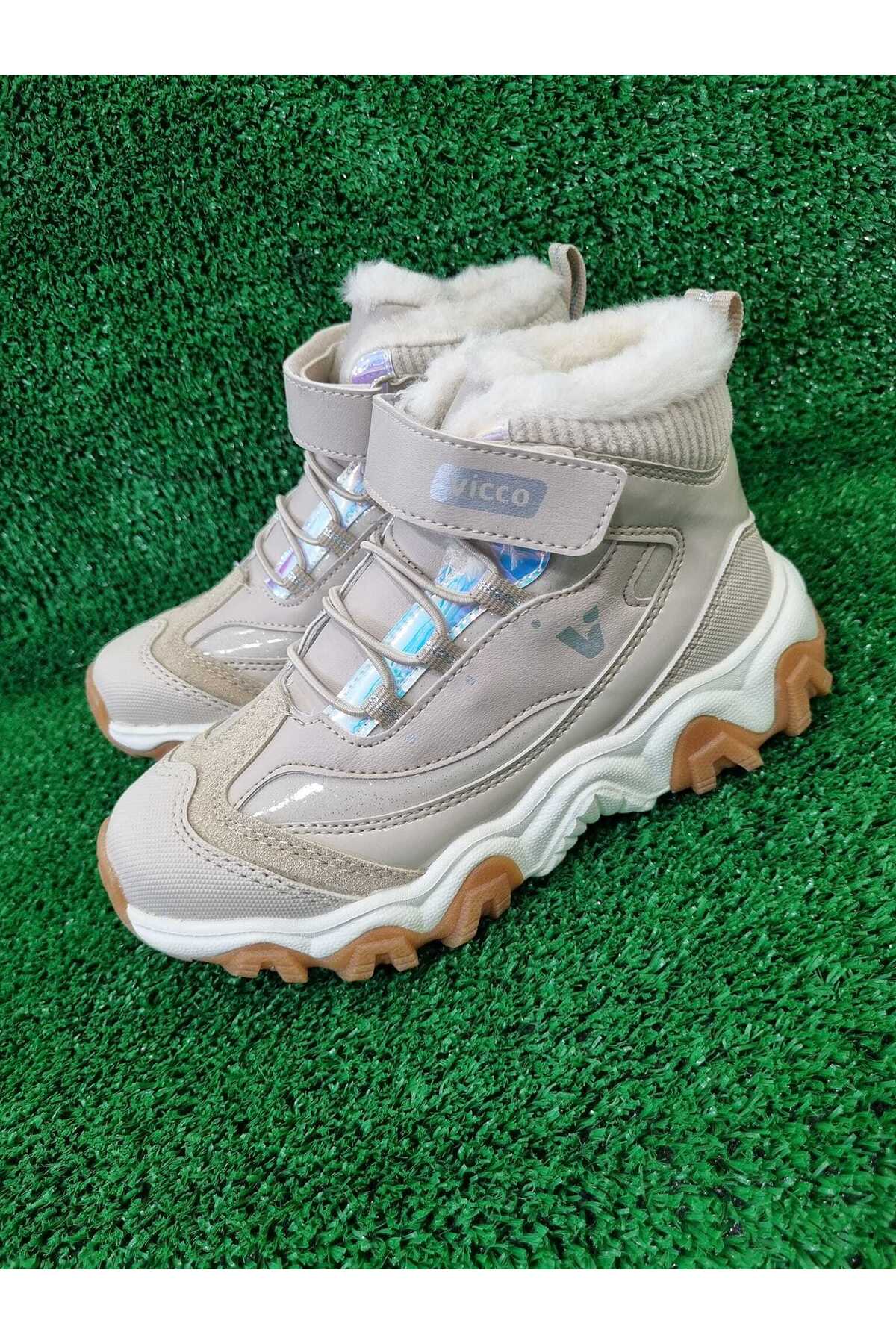 Radus Bej Kiz Çocuk Kürklü Bot Ortopedi?k / Beden : 31 / Cinsiyet : Kadın / Kız