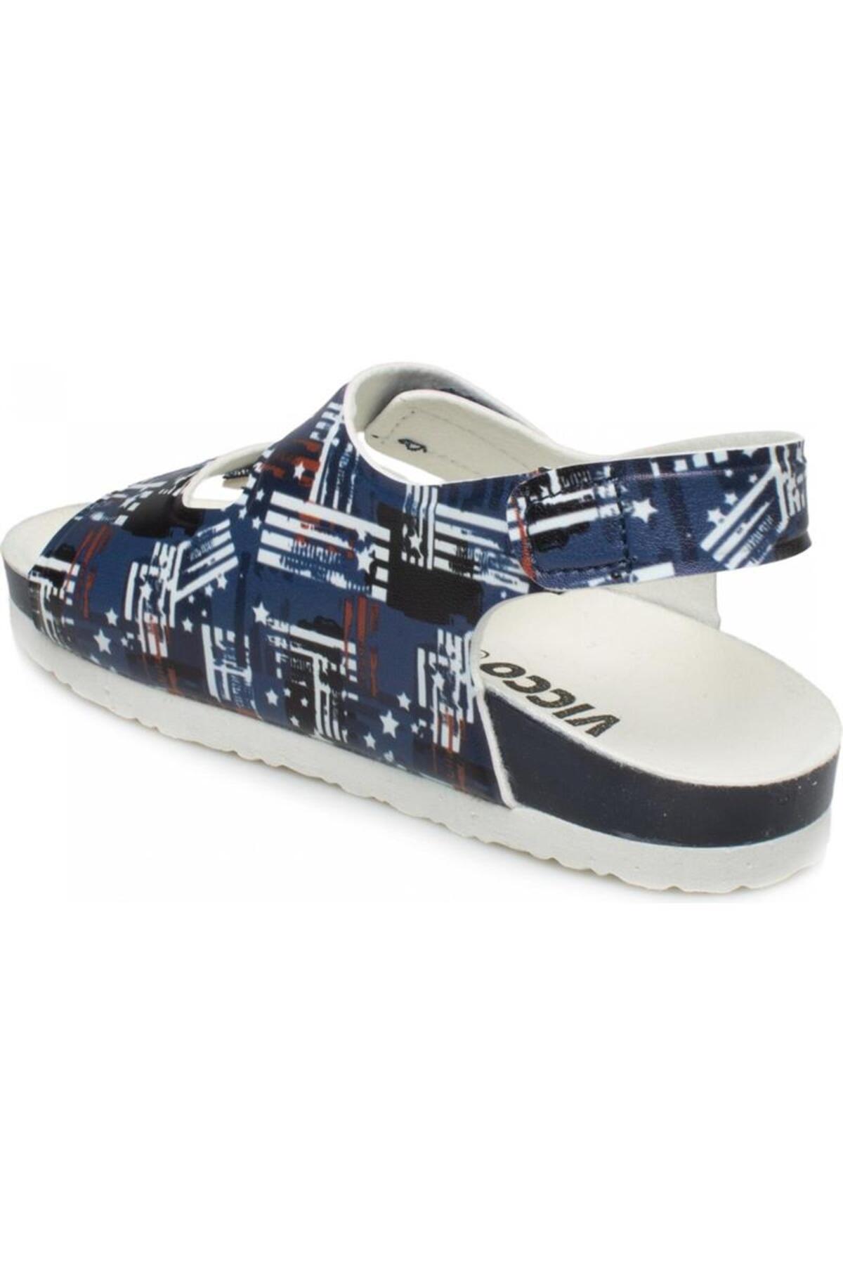 Jiro Patik Sandalet 321.p22y.175 Lacivert-beyaz / Beden : 30 / Cinsiyet : Unisex