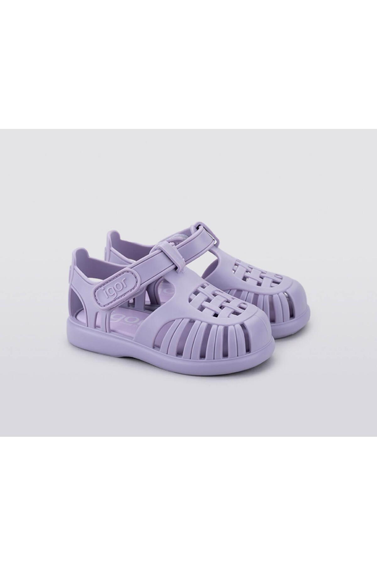 S10271 Tobby Solid Çocuk Sandalet Leylak / Beden : 23 / Cinsiyet : Kadın / Kız