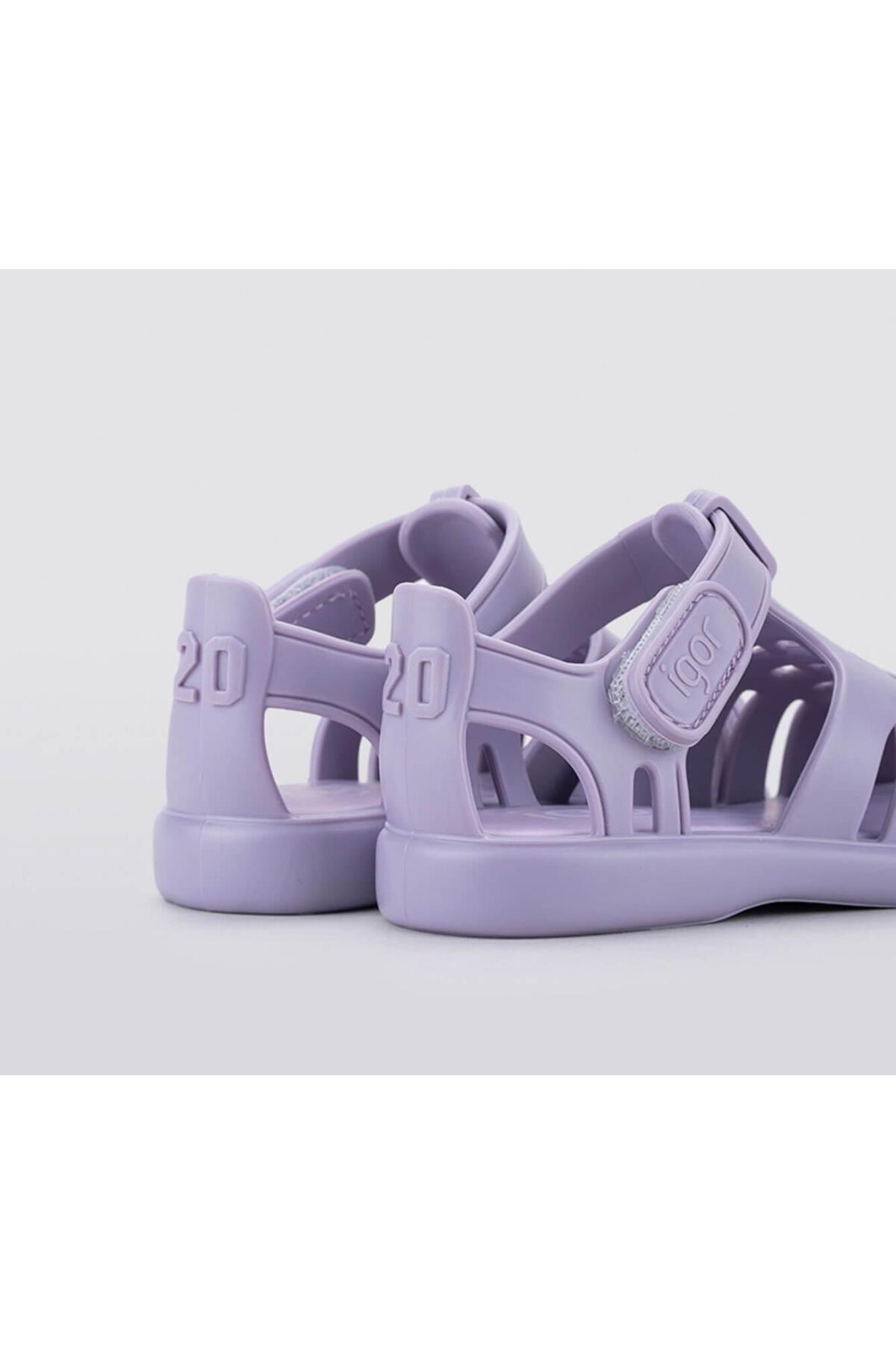 S10271 Tobby Solid Çocuk Sandalet Leylak / Beden : 23 / Cinsiyet : Unisex