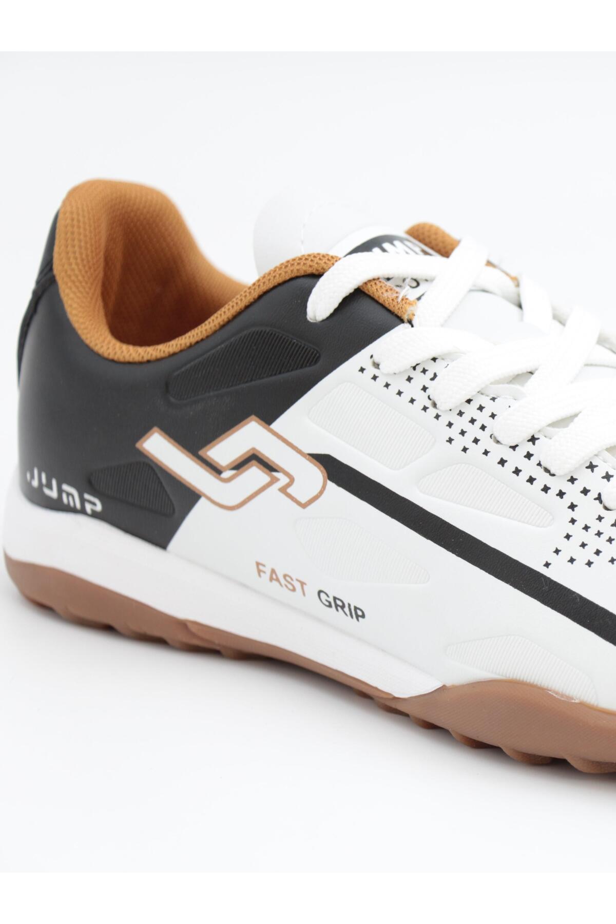 30548 Beyaz Siyah 40-45 Erkek Kauçuk Taban Halı Saha / Beden : 42 / Cinsiyet : Erkek