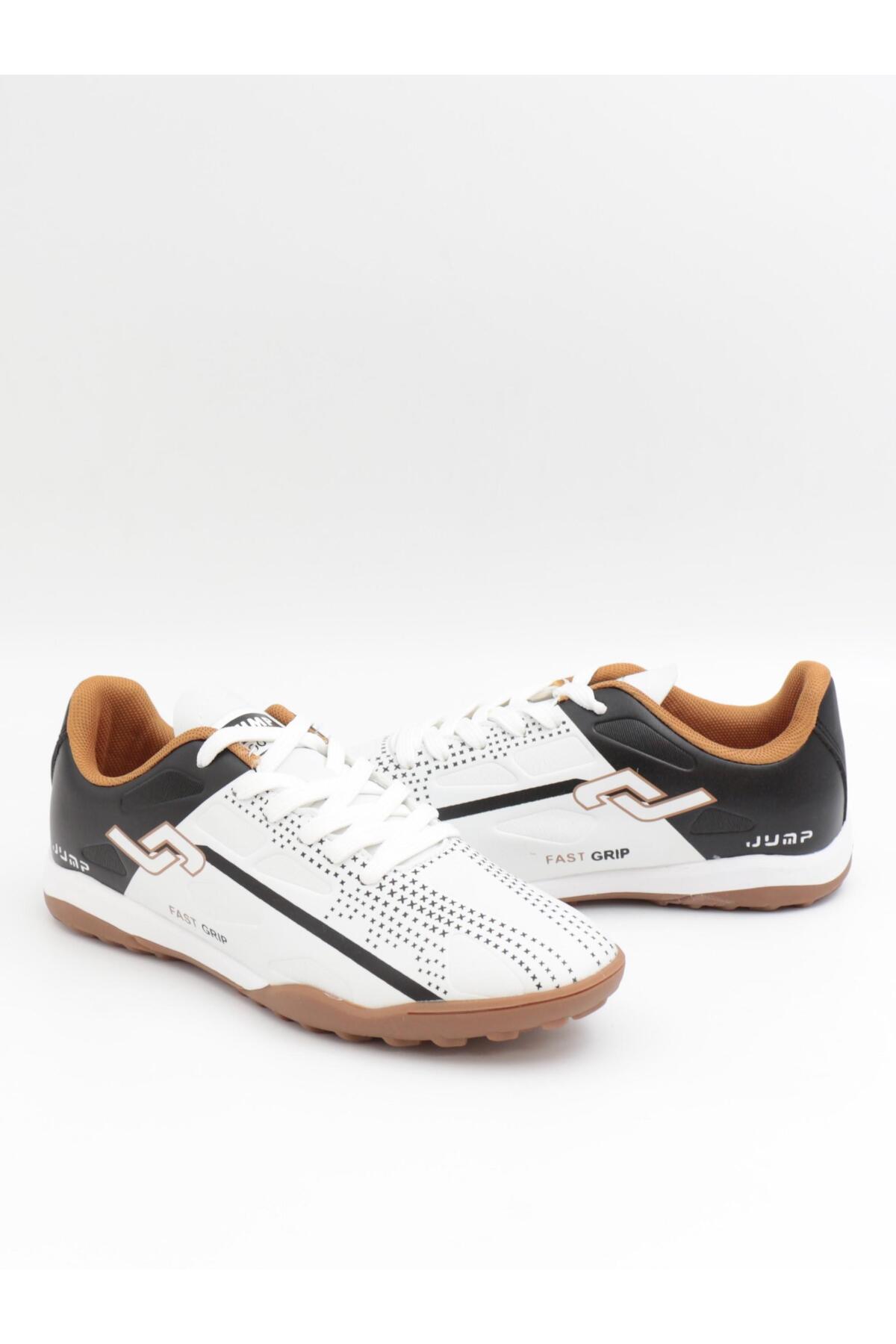 30548 Beyaz Siyah 36-39 Erkek Kauçuk Taban Halı Saha / Beden : 39 / Cinsiyet : Erkek