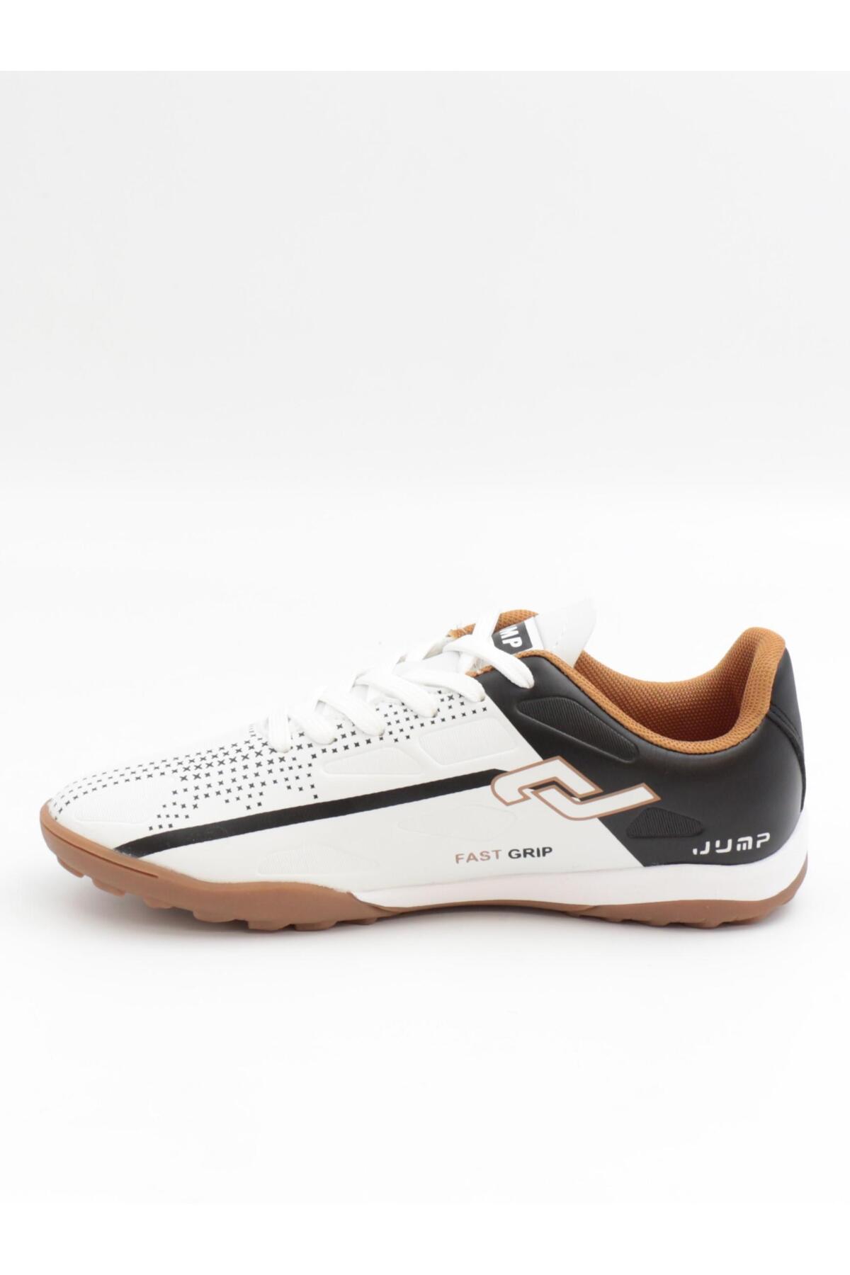 30548 Beyaz Siyah 40-45 Erkek Kauçuk Taban Halı Saha / Beden : 40 / Cinsiyet : Erkek